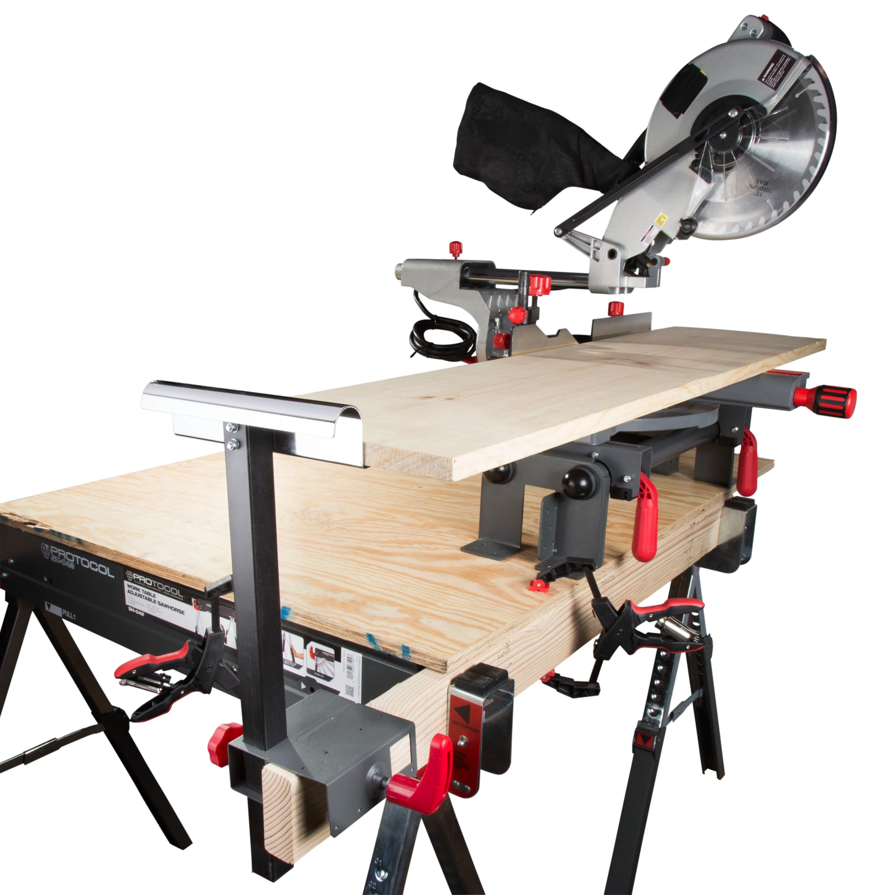 3-in-1 Adjustable Height Material Support Accessory - Image 5