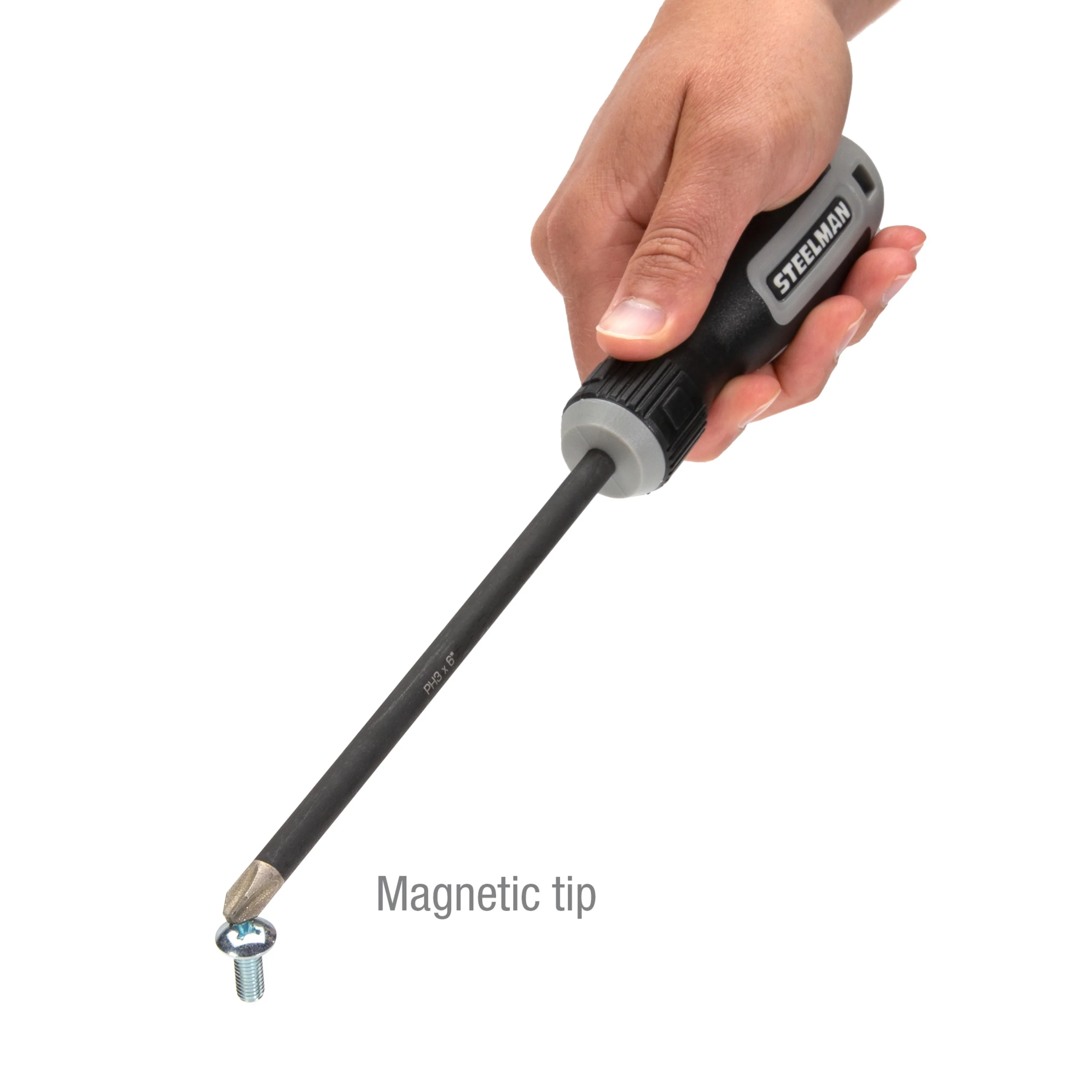 Phillips Head Diamond Tip Screwdriver, PH3 x 6-Inch - Image 5