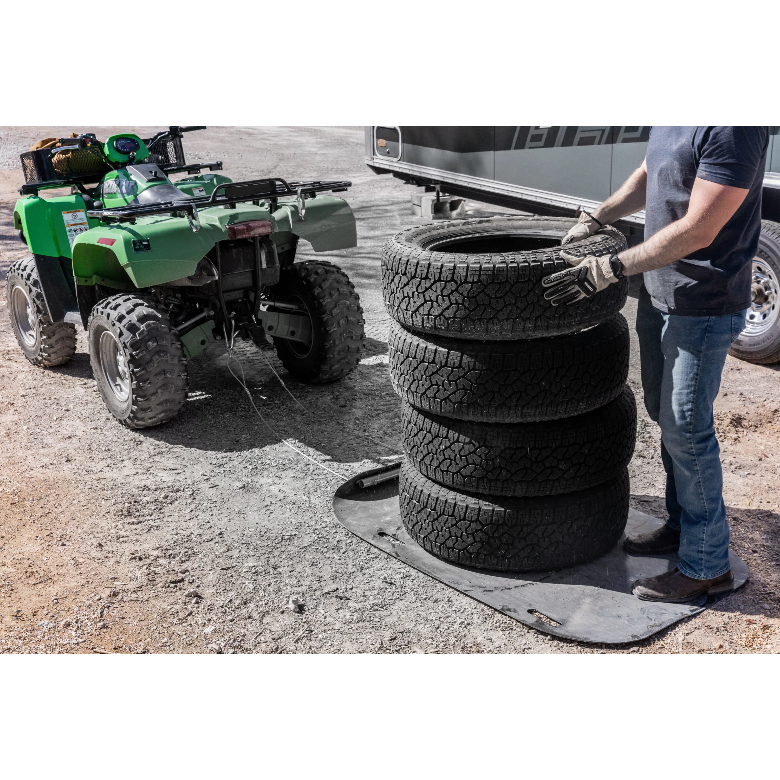 36-Inch x 60-Inch Yard Glider Material Transport Sled - Image 8