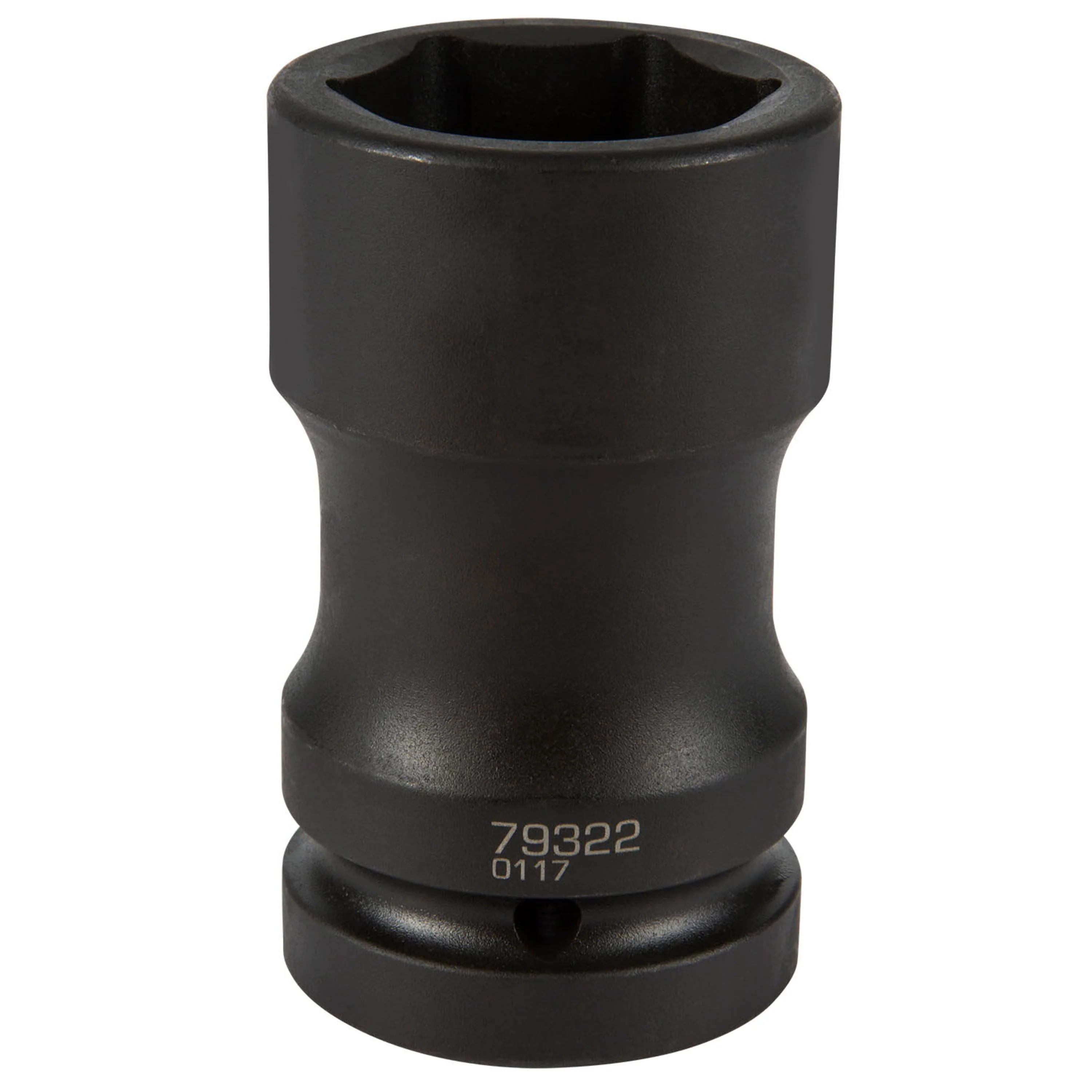 1-Inch Drive Budd Wheel 38mm 6-Point Hex and 19mm 4-Point Square Combo Impact Socket - Image 2