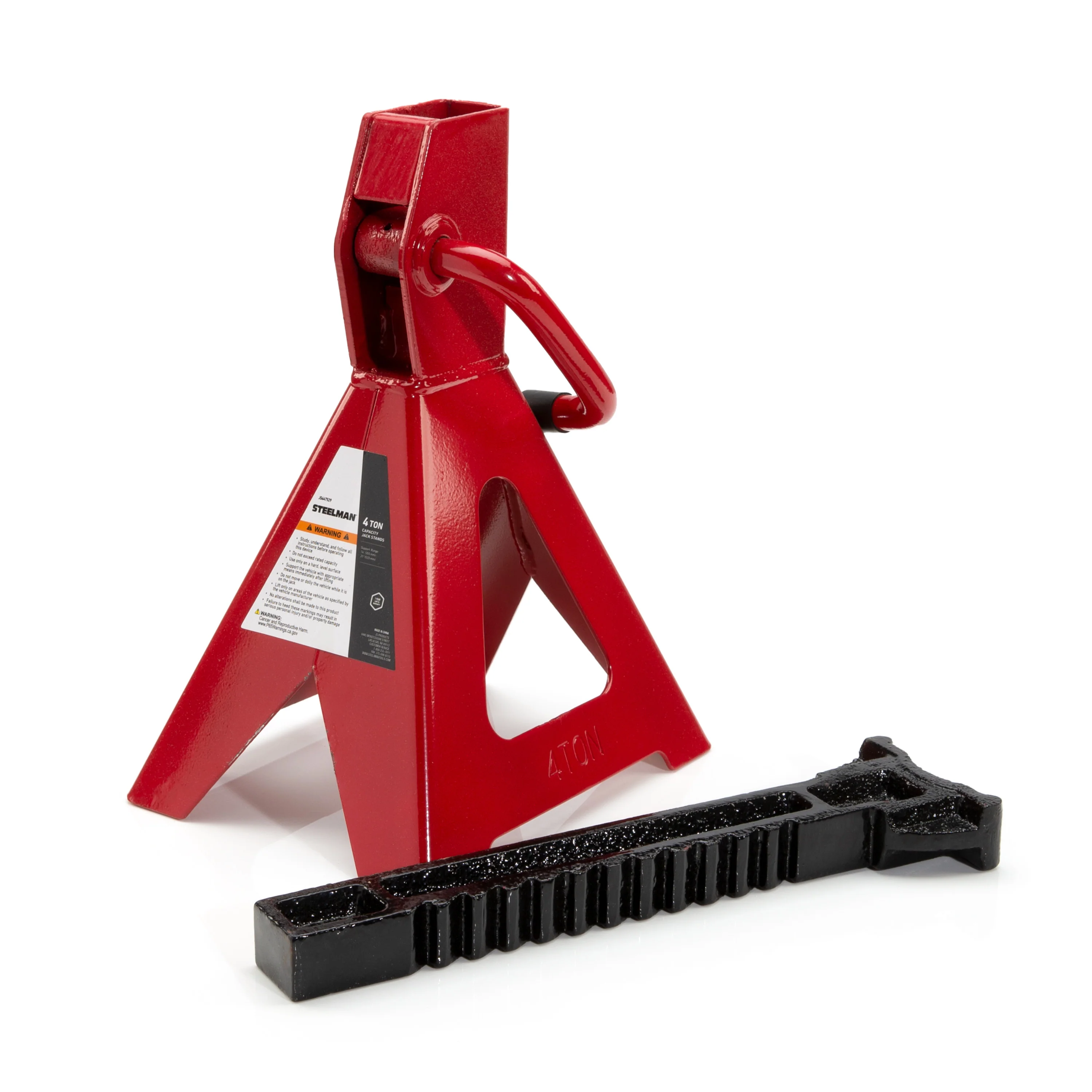 Professional 4-Ton Capacity Jack Stand Set (1 Pair) - Image 2