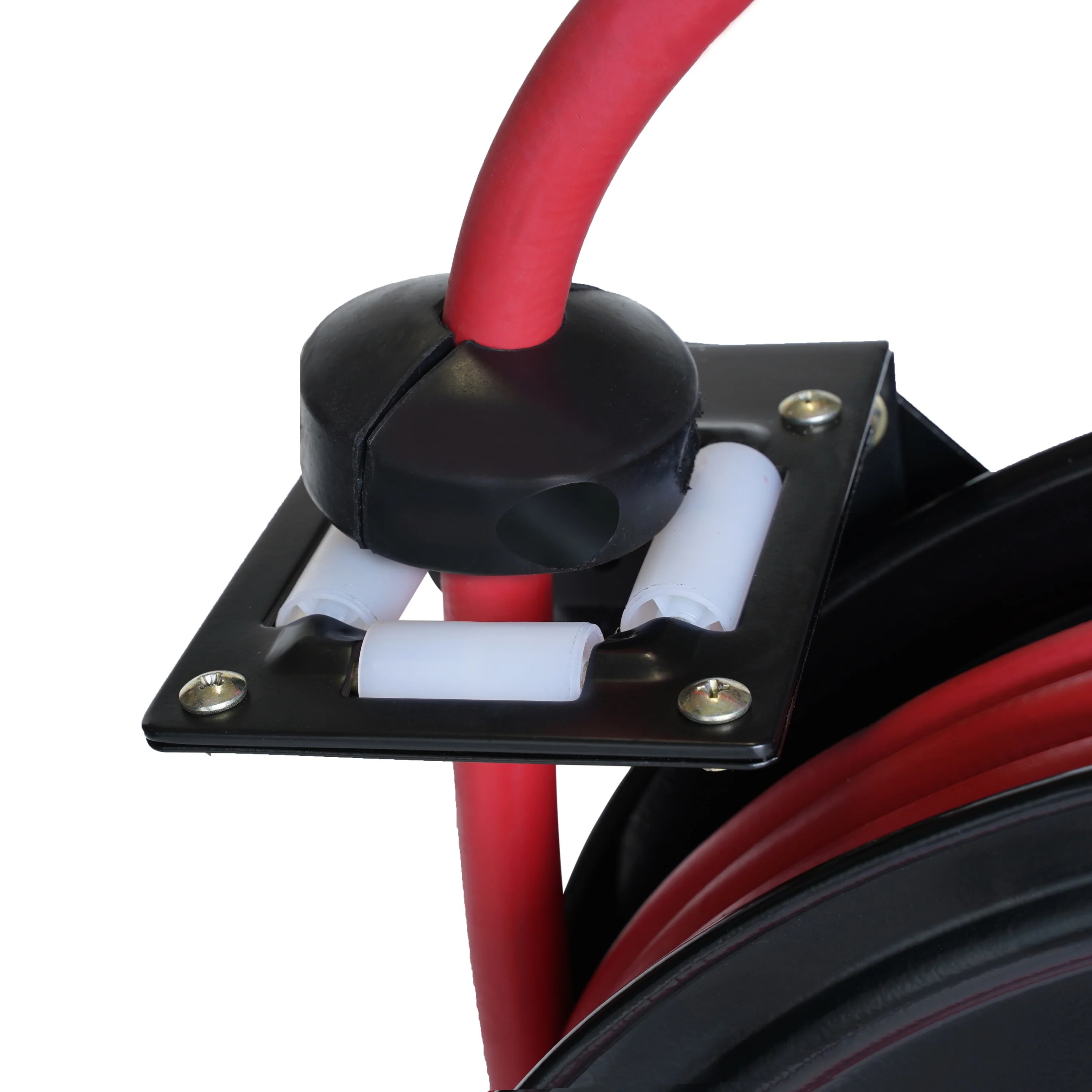 Enclosed Spring Pneumatic Hose Reel with 50-Foot 1/2-Inch ID Hose - Image 8