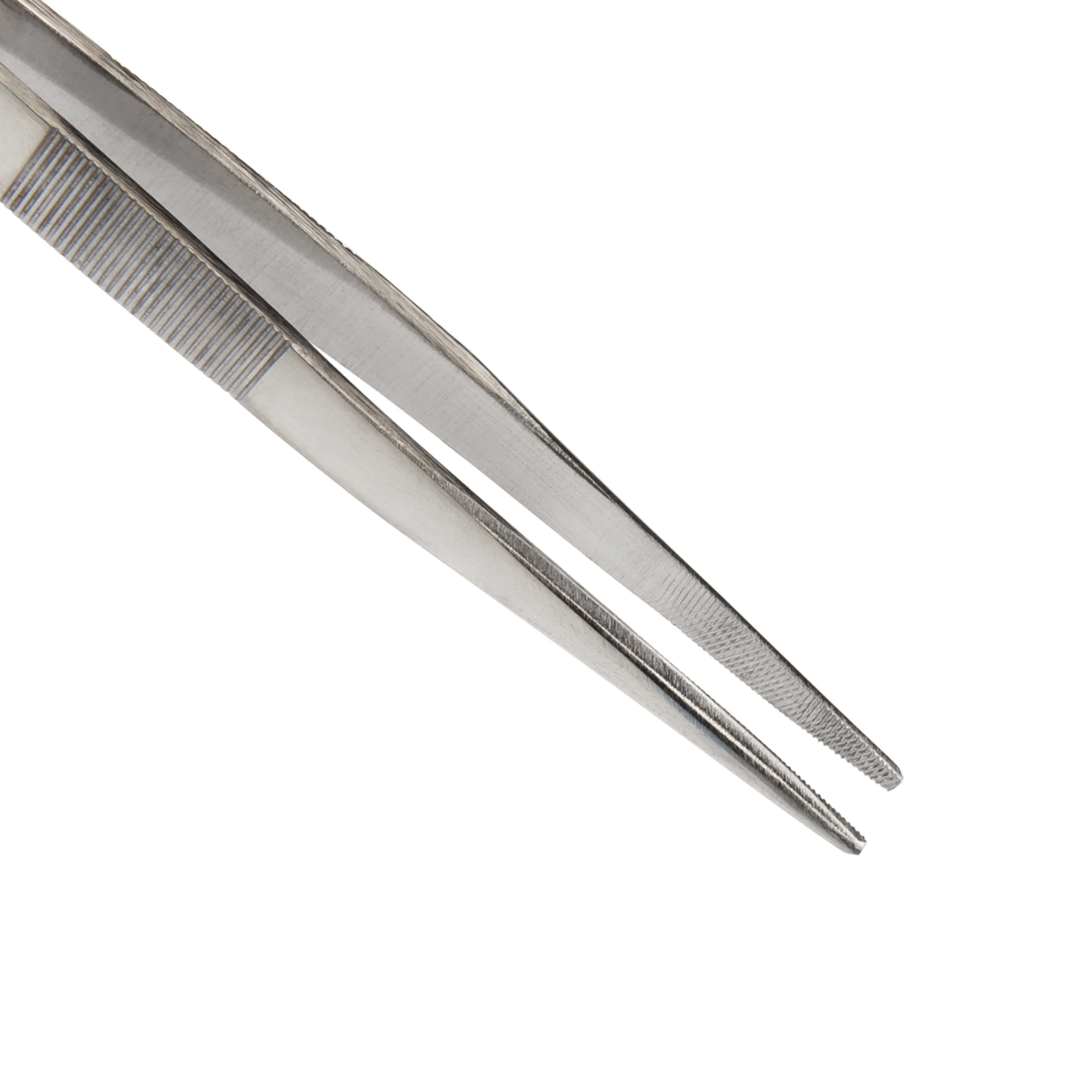 6-Inch Slide-Locking Straight Rounded Tip Tweezers - Image 3