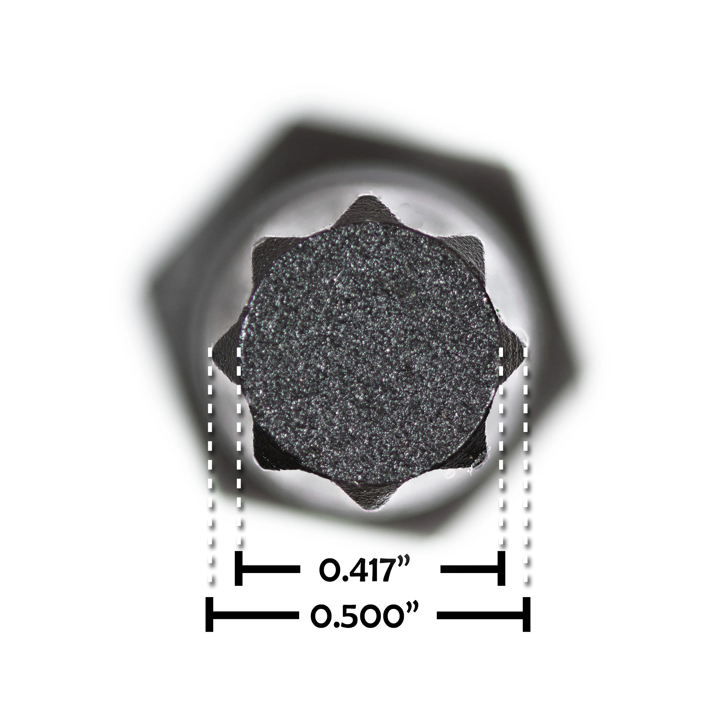 8-Point 7/16-Inch Star Tip Lock Nut Key - Image 5
