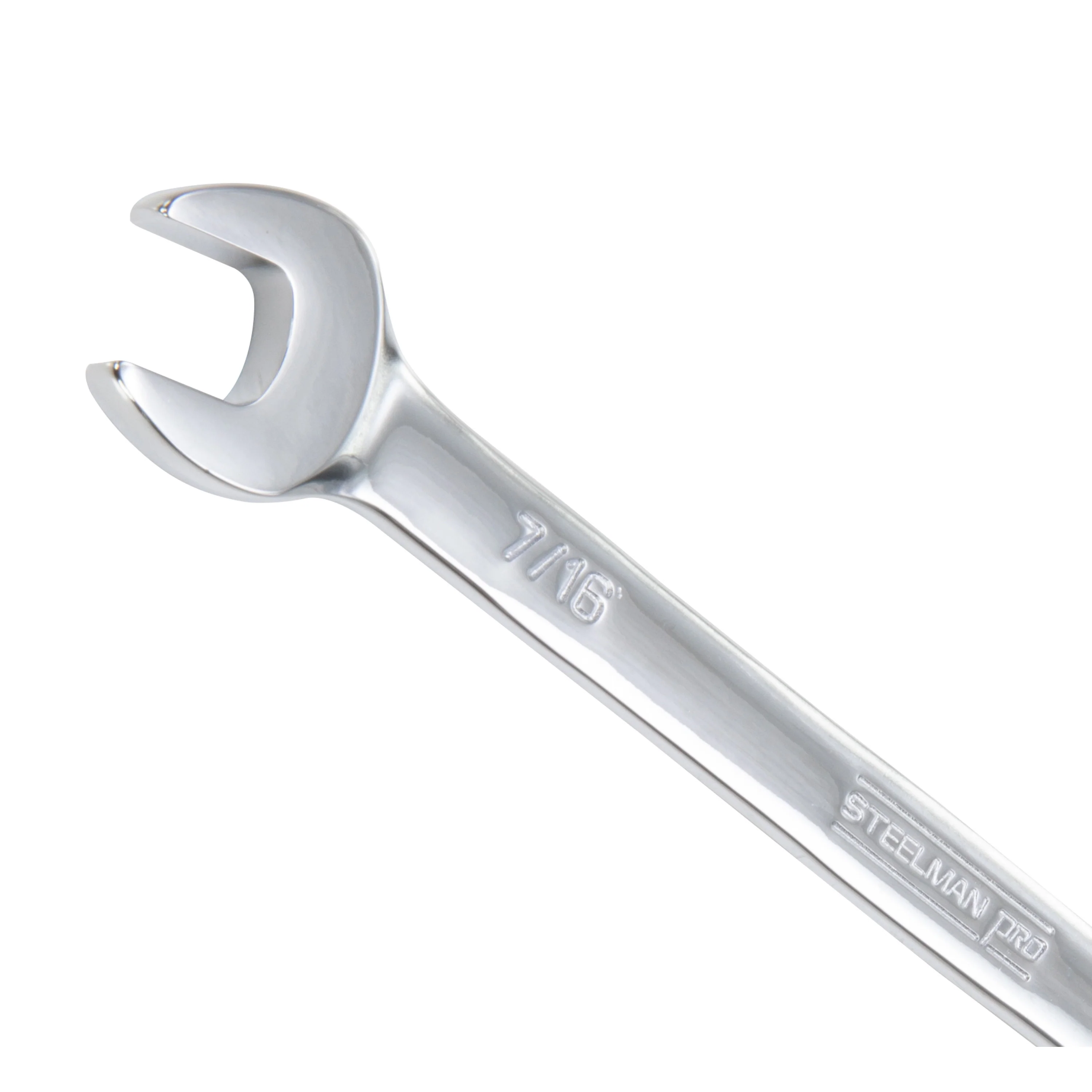 7/16-Inch Combination Wrench with 6-Point Box End - Image 3
