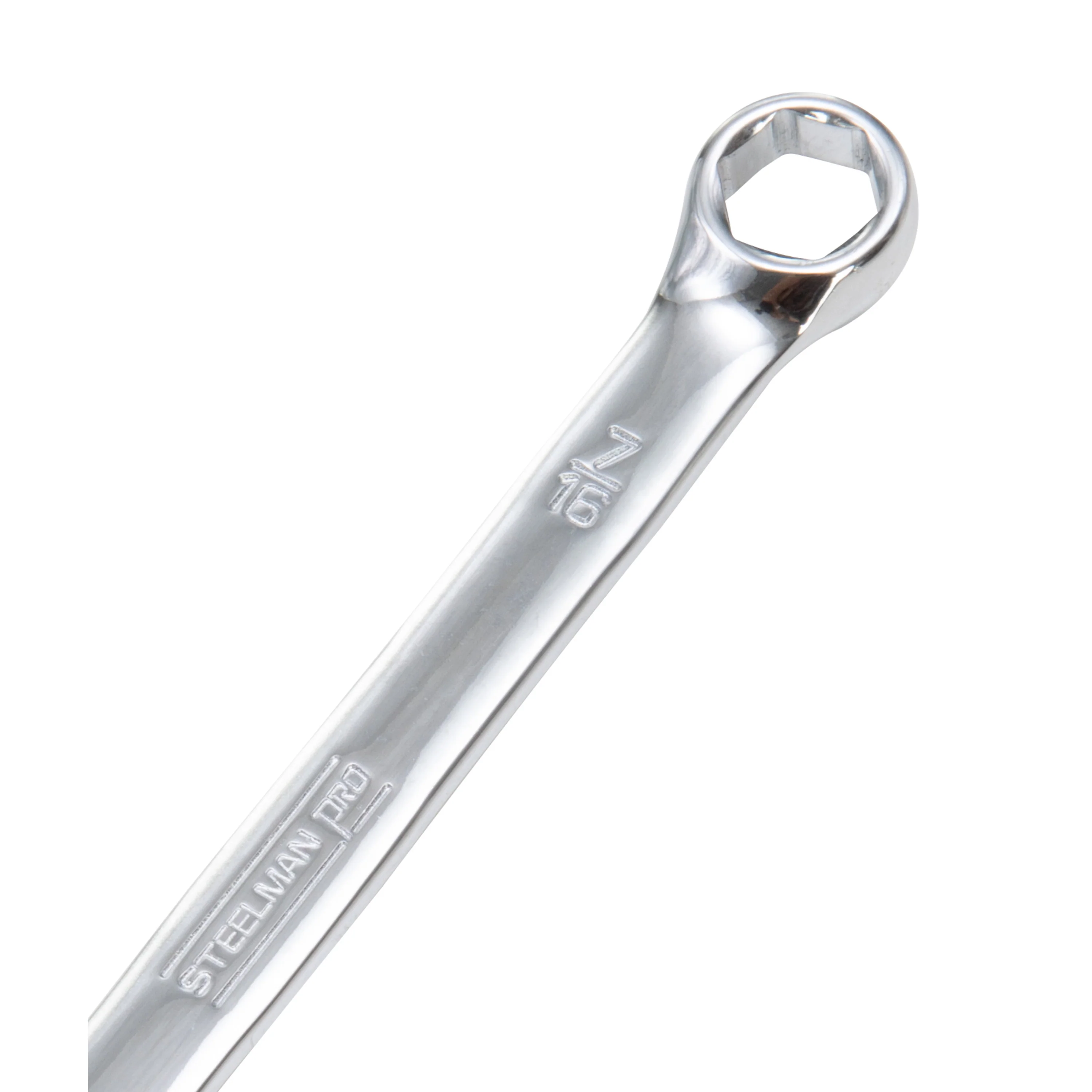 7/16-Inch Combination Wrench with 6-Point Box End - Image 4