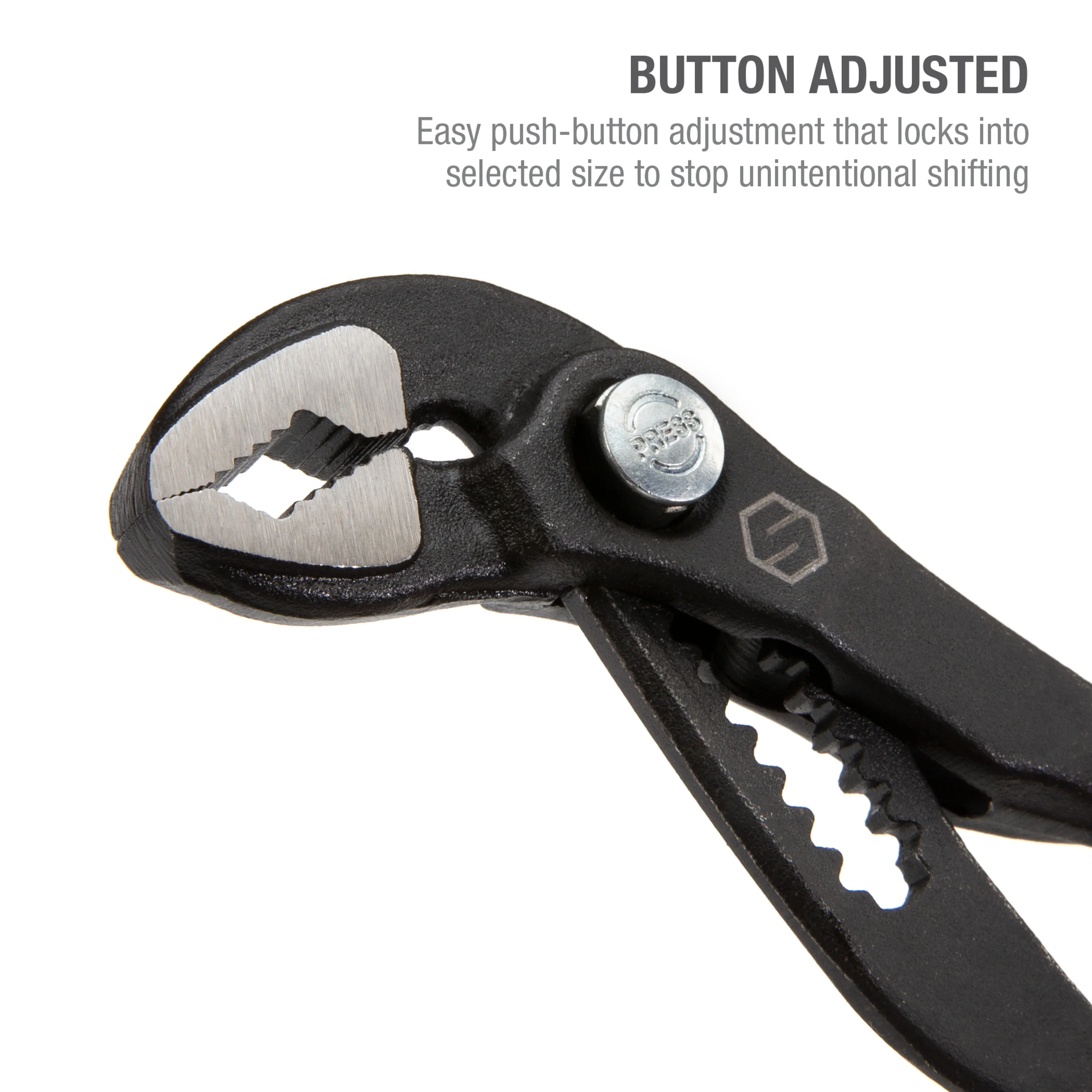 7-Inch Push Button Locking Adjustable Water Pump Pliers - Image 5