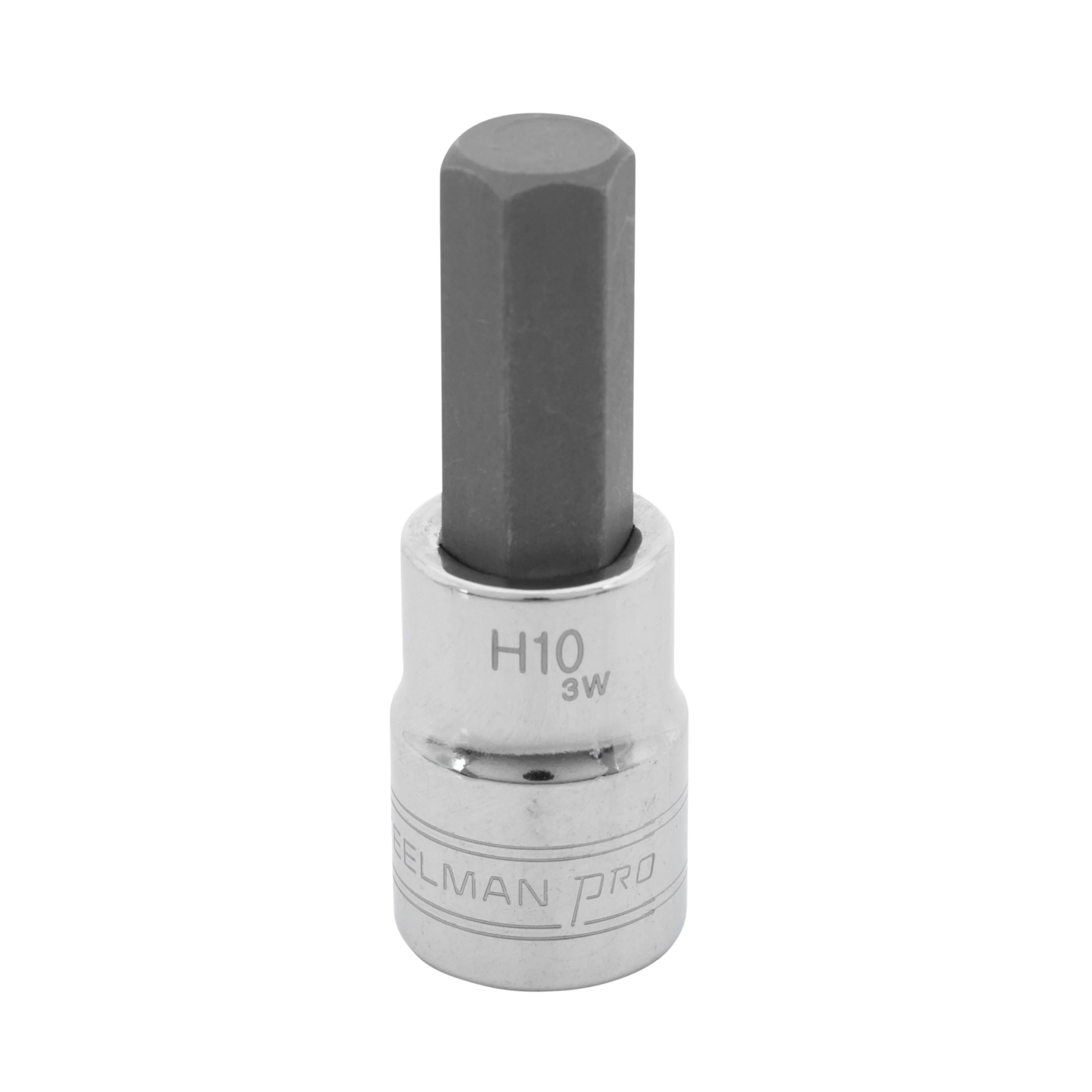 3/8-Inch Drive x 10mm Single Metric Hex Bit Socket - Image 2