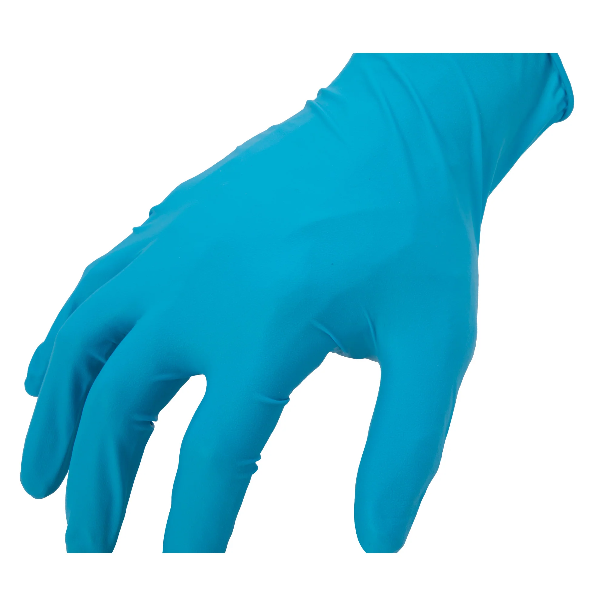 Disposable 8mil Blue Nitrile Gloves (Latex Free), (100 Count) - Image 6