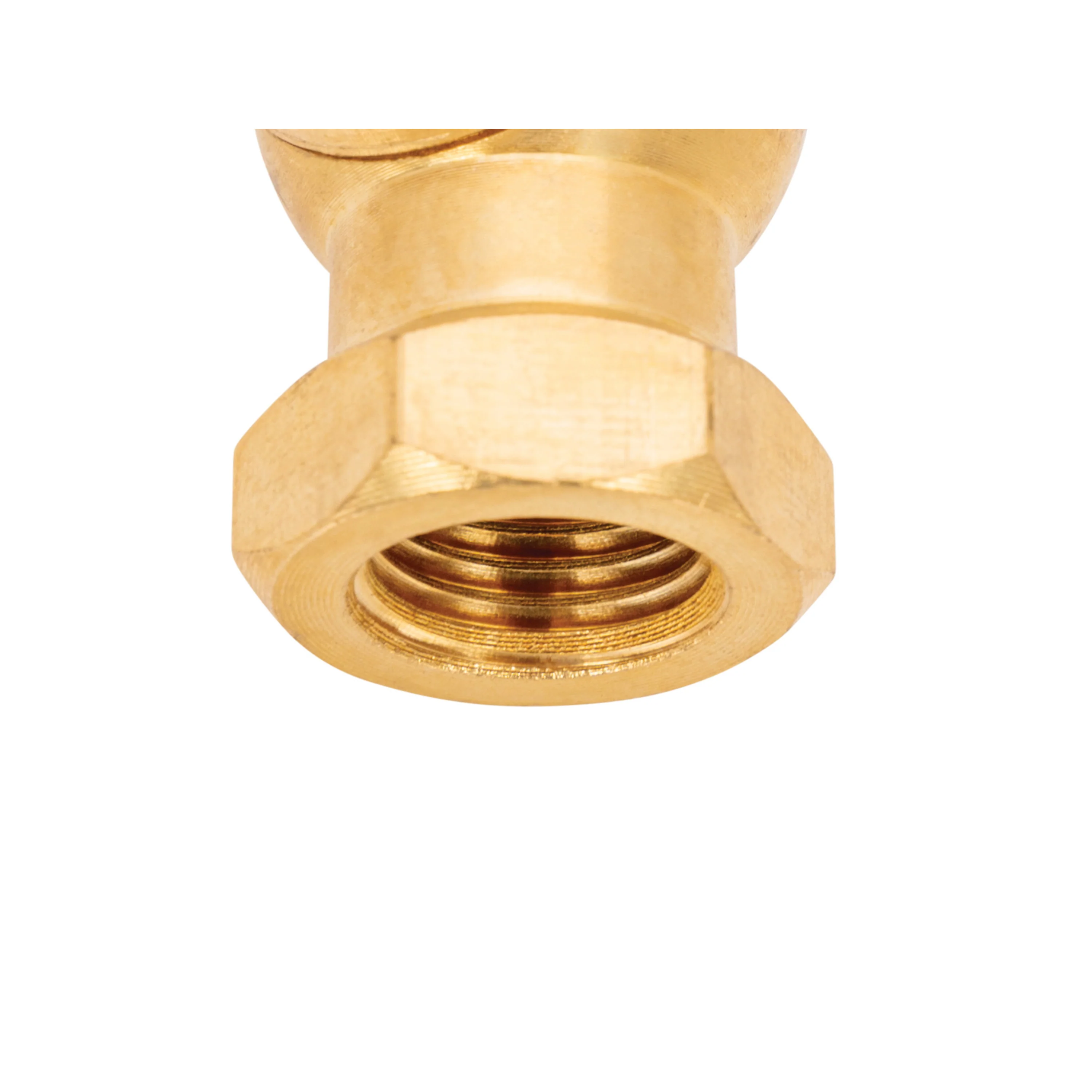 Angled Push-On Brass Ball Foot Air Chuck with 1/4-Inch NPT Thread - Image 5