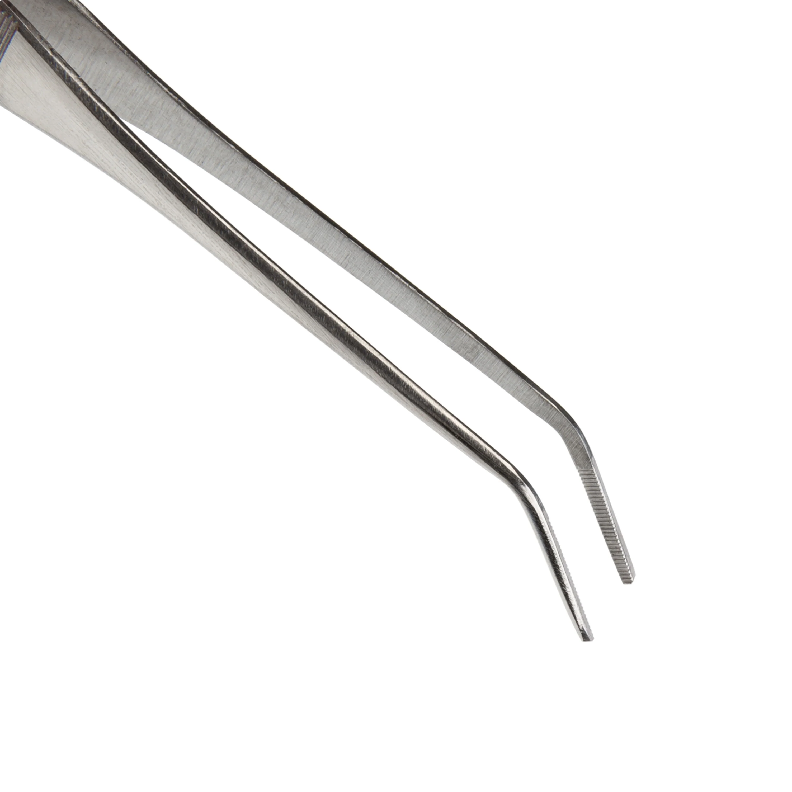 6.75-Inch Angled Sharp Tip Tweezers - Image 3