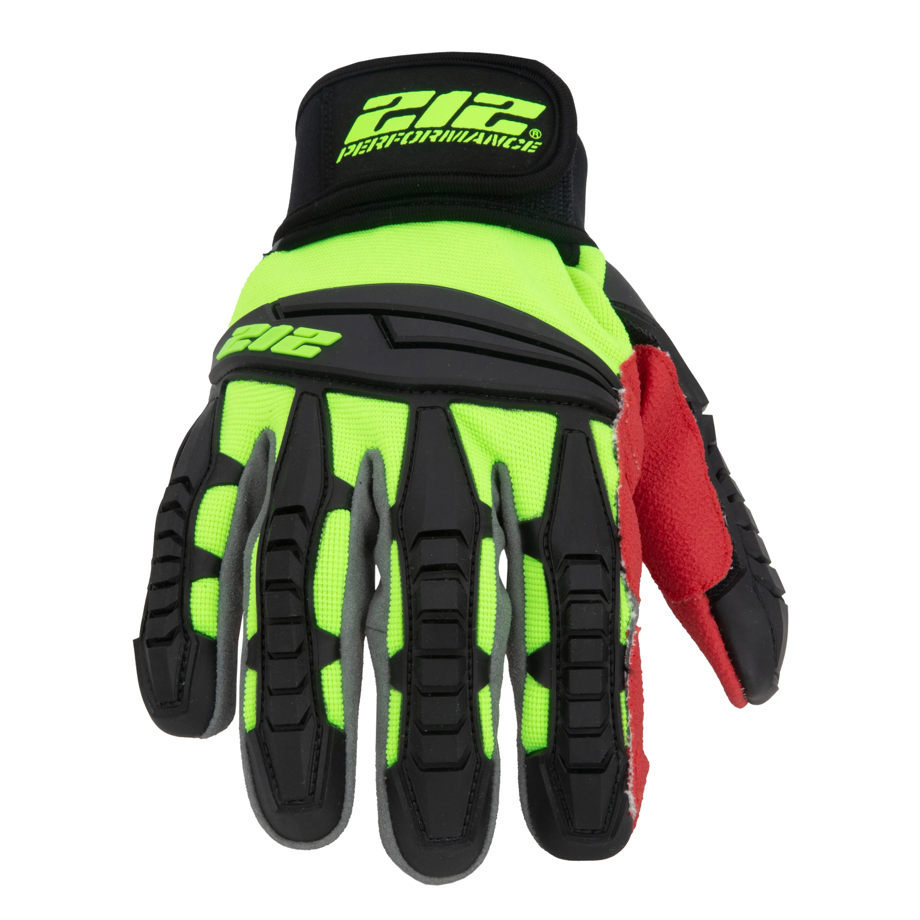 Anti-Vibration Impact Resistant Cut 3 Hi-Viz Work Glove - Image 2