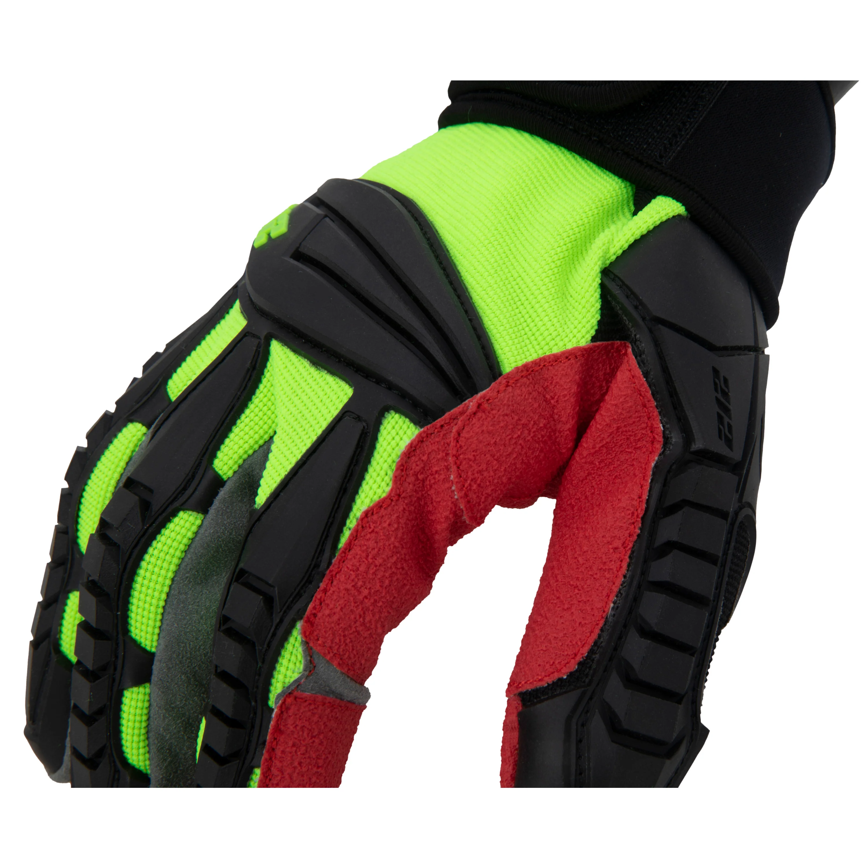 Anti-Vibration Impact Resistant Cut 3 Hi-Viz Work Glove - Image 7