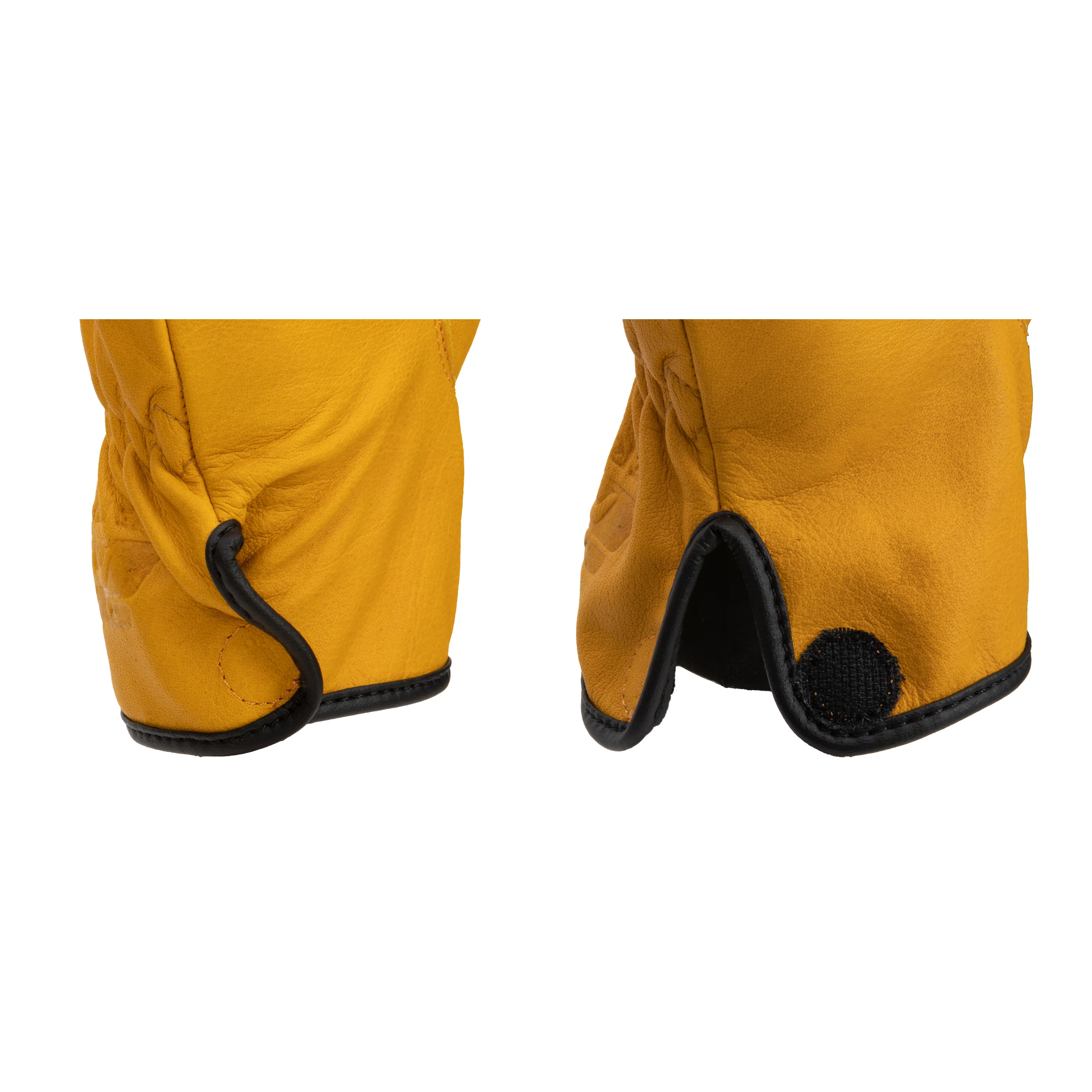 Arc Flash Cut and Liquid Resistant Treated Leather Driver Gloves (CAT 2, EN Level 5) in Golden Brown - Image 5