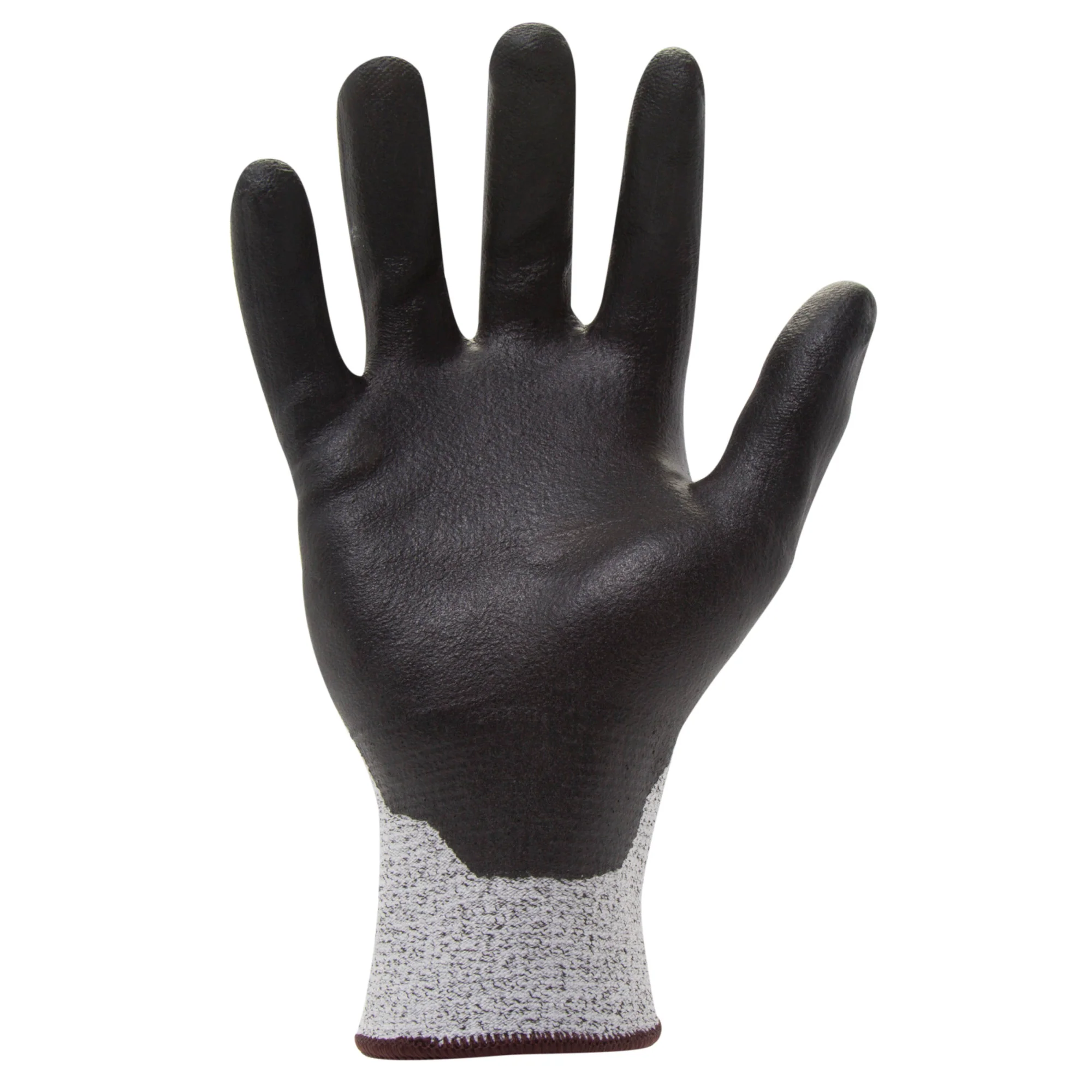 AX360 Foam Nitrile-dipped Cut Resistant Gloves in Black and Gray (EN Level 3, ANSI A2) - Image 4
