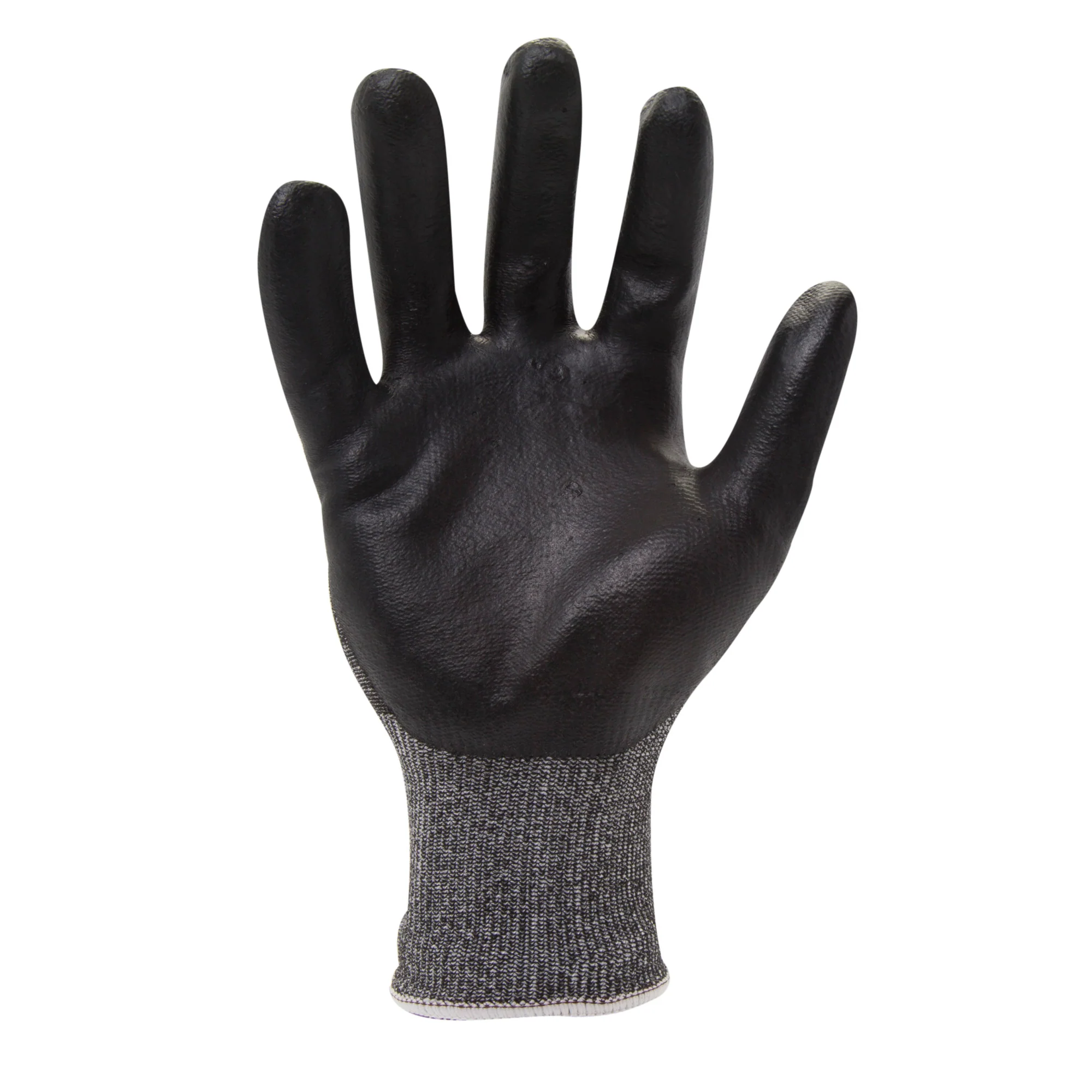AX360 Foam Nitrile-dipped Cut Resistant Gloves in Black and Gray (EN Level 5, ANSI A3) - Image 4