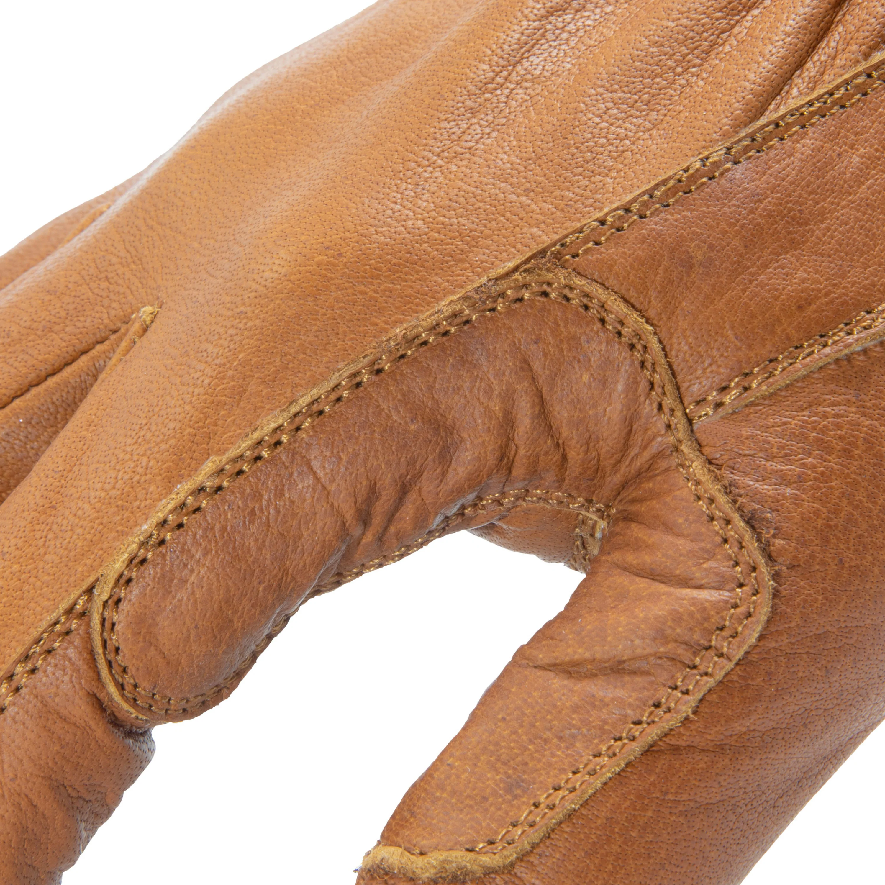 Arc Flash Cut and Liquid Resistant Treated Leather Driver Gloves in Brown (CAT 2, EN Level 5) - Image 5