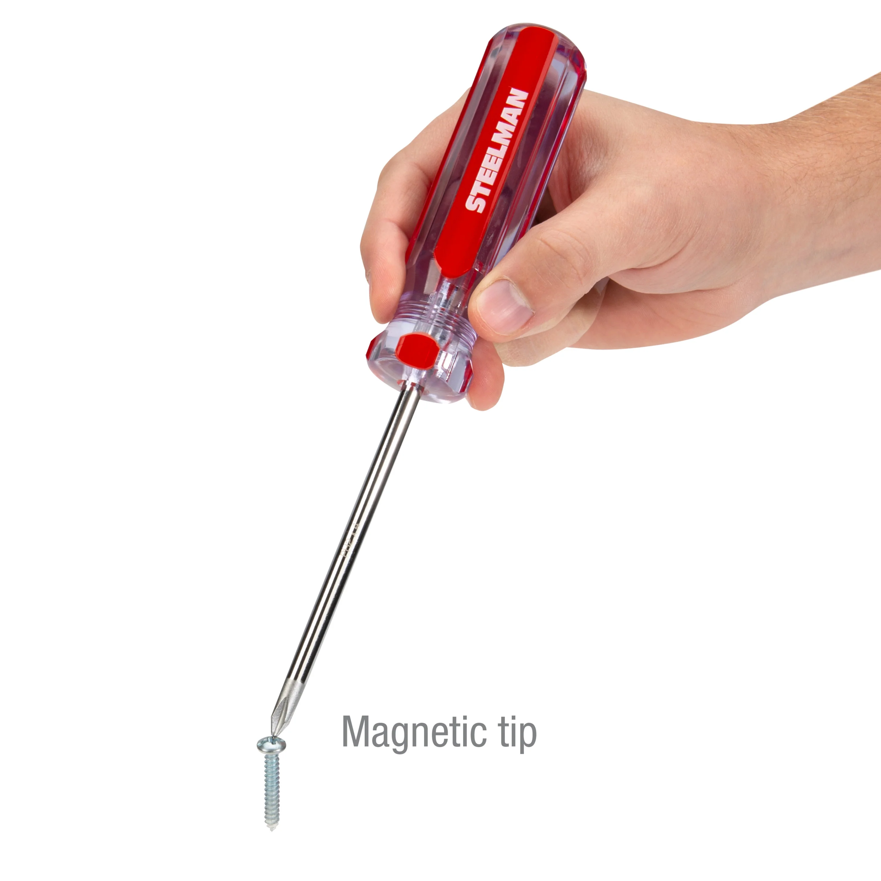 16-Piece Clear Handle Slotted and Phillips Head Screwdriver Set - Image 7