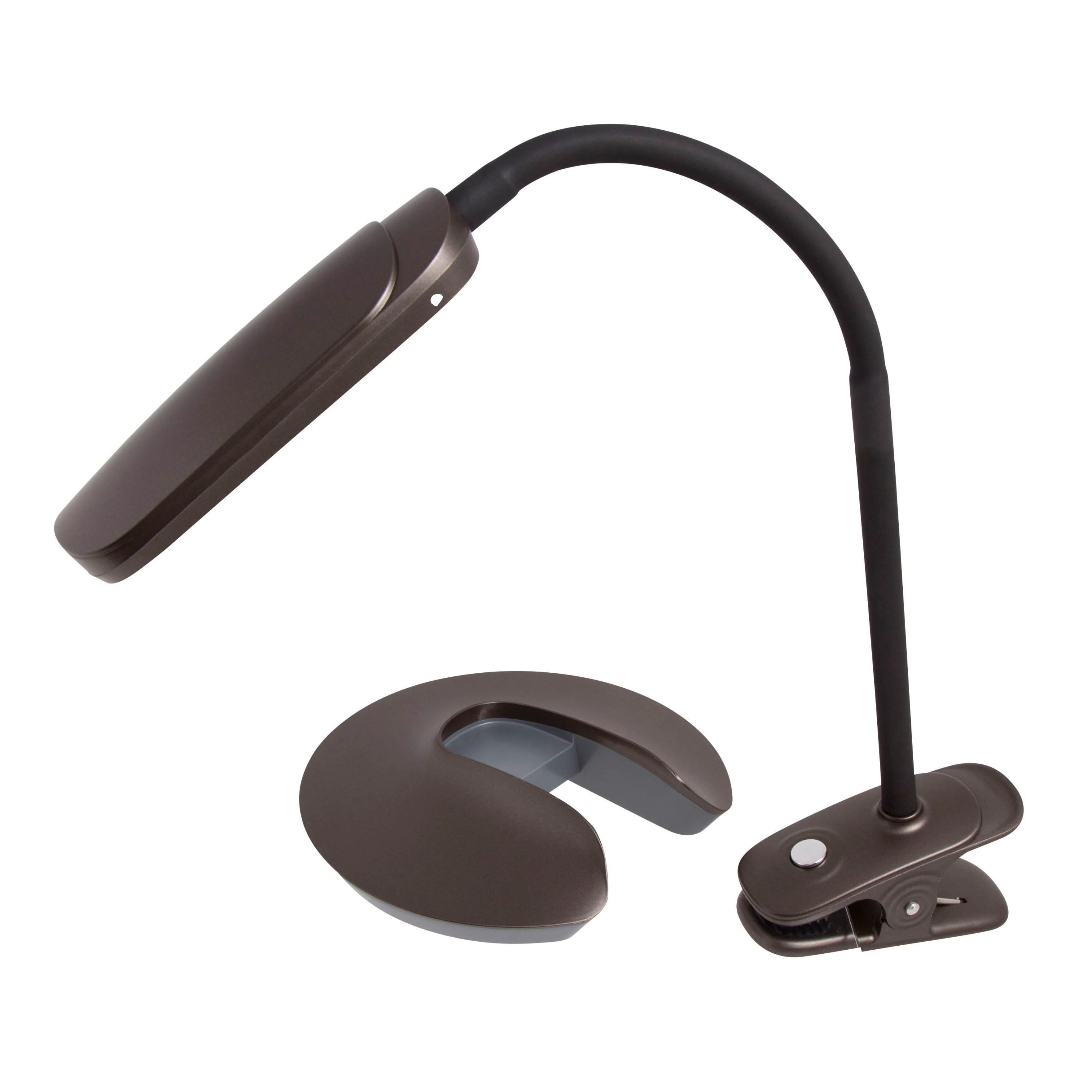 2-In-1 Clip-On Slim Head Flex LED Desk Lamp - Image 5