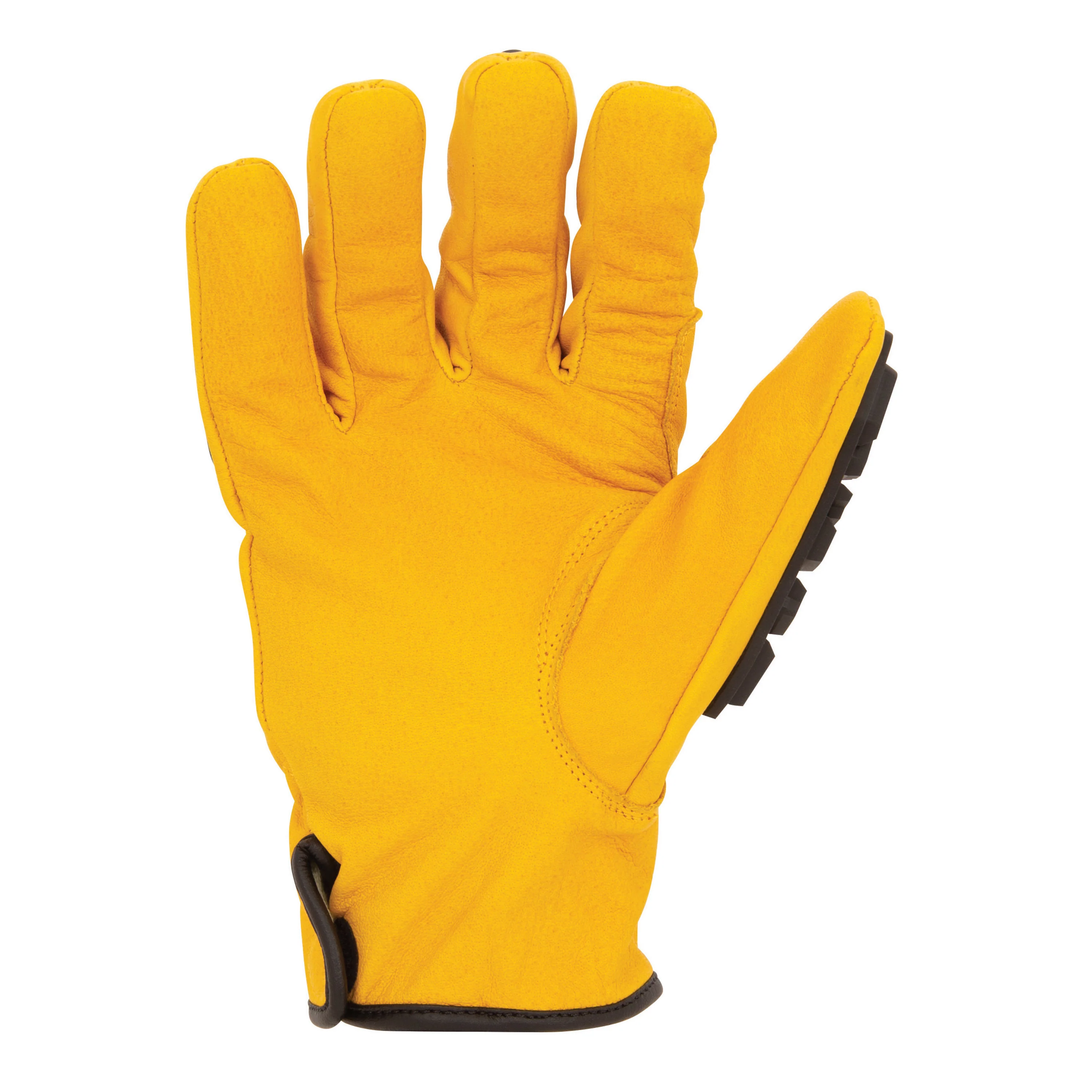 Cut Resistant Impact Leather Rancher / Driver Gloves (ANSI Level A5) - Image 4