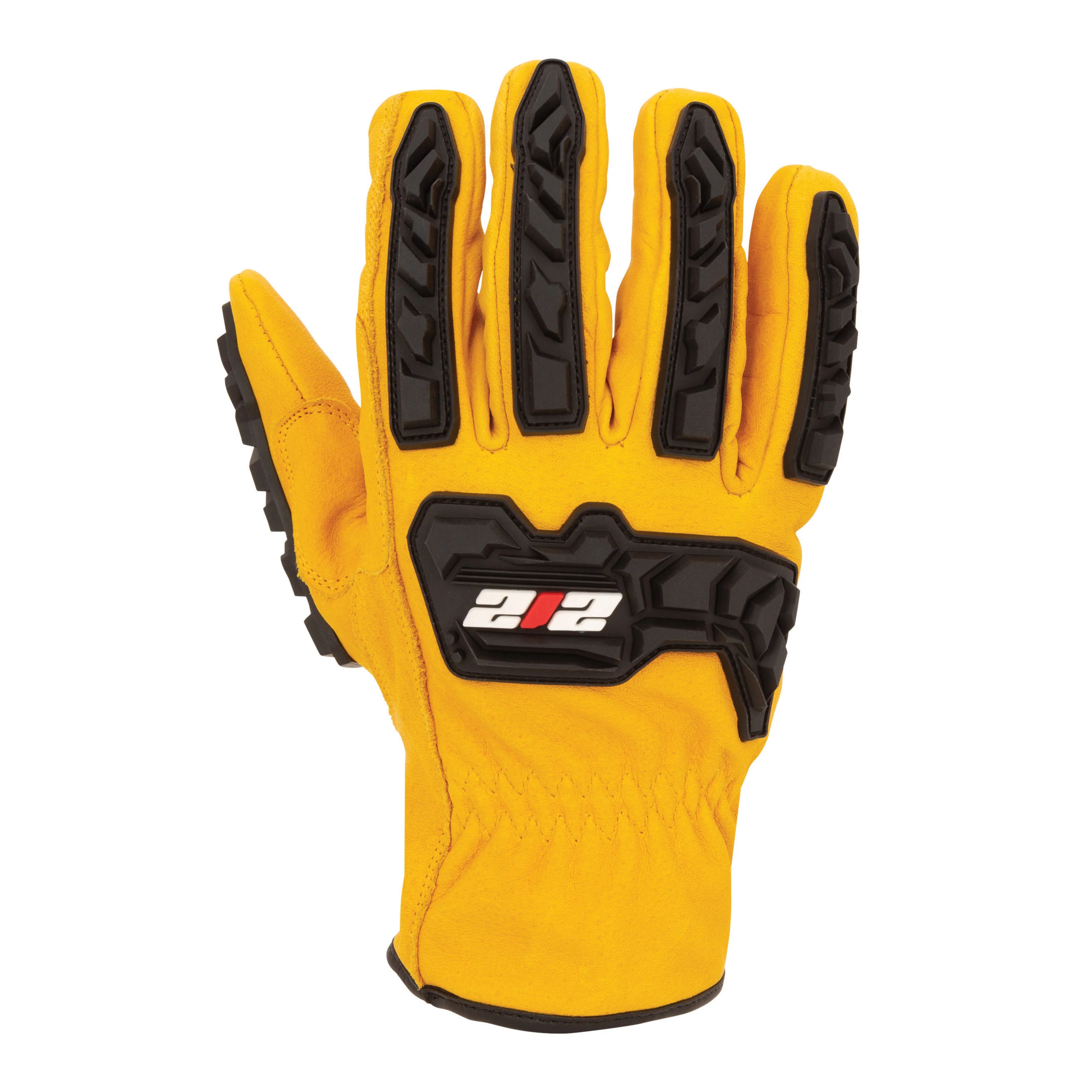 Cut Resistant Impact Leather Rancher / Driver Gloves (ANSI Level A5) - Image 5