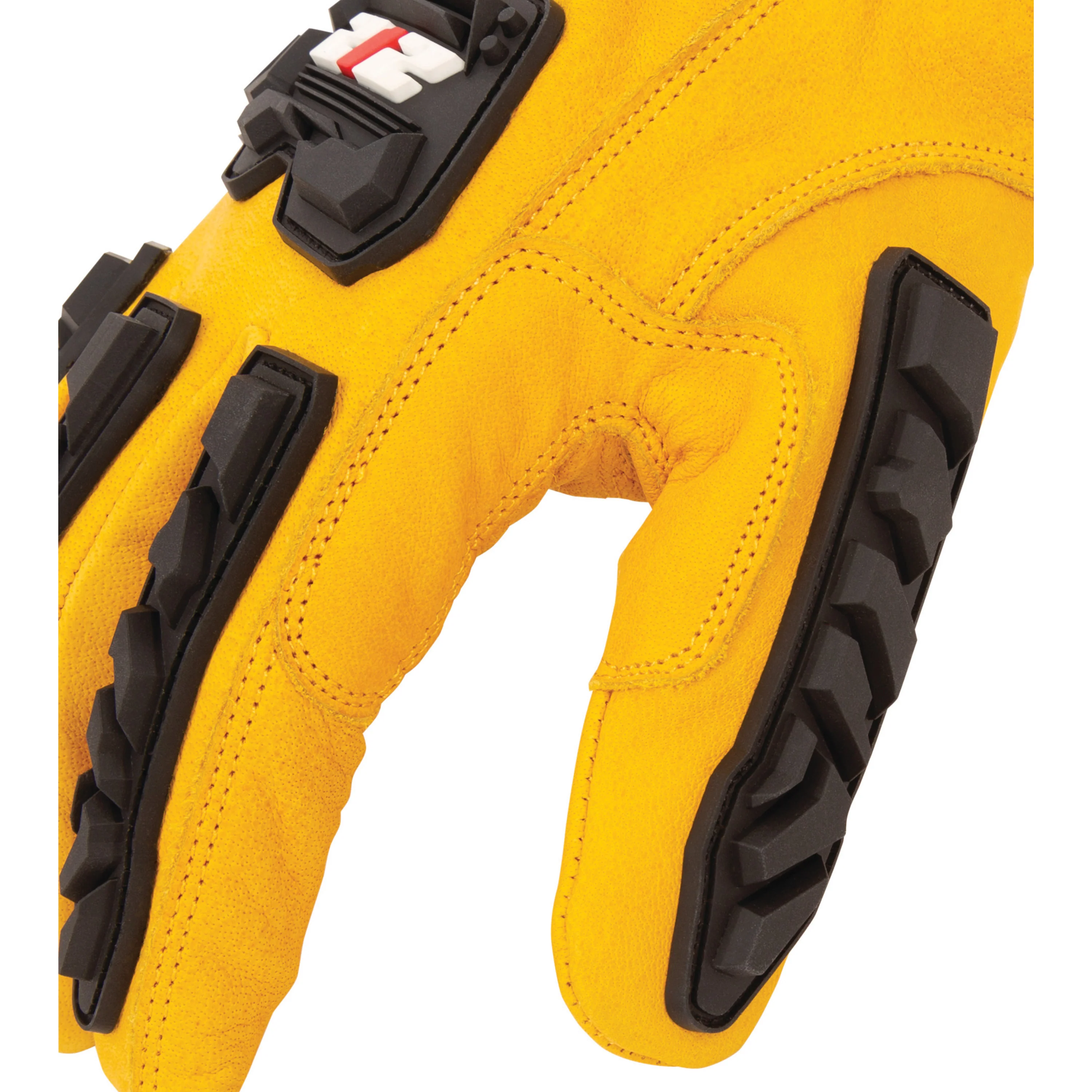 Cut Resistant Impact Leather Rancher / Driver Gloves (ANSI Level A5) - Image 6