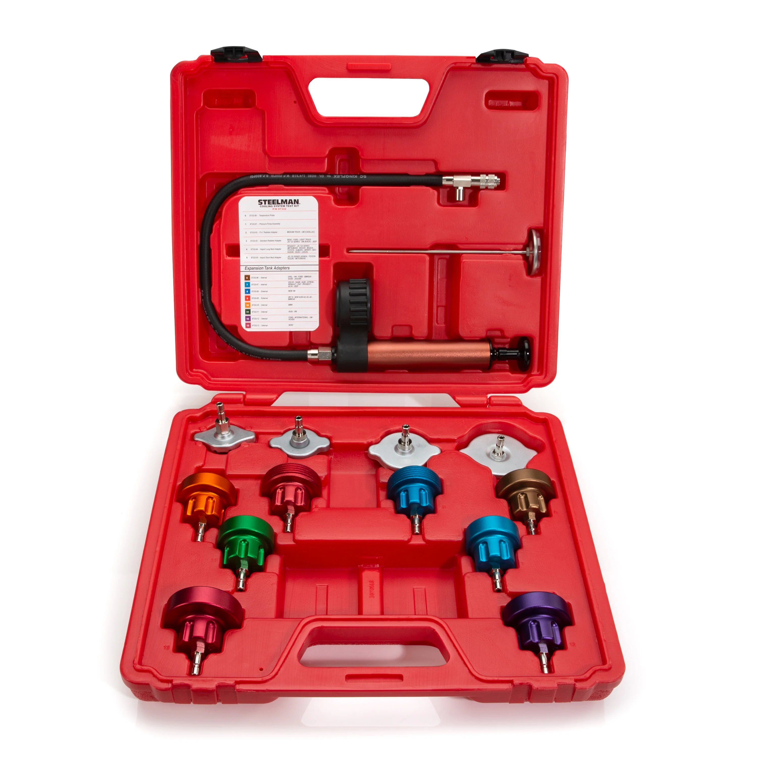 14-Piece Deluxe Cooling System Test Kit - Image 4