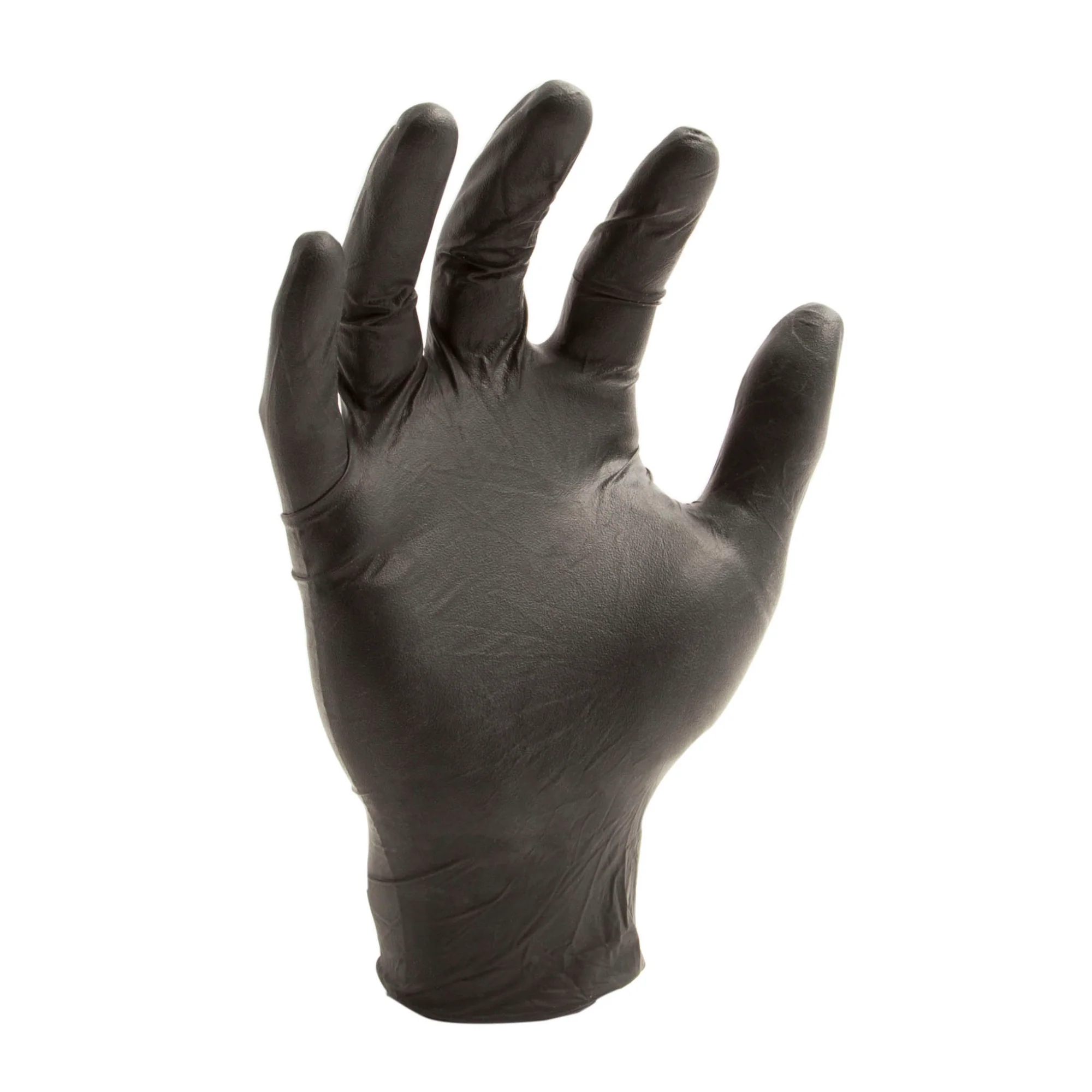 5mil Disposable Black Nitrile Gloves (Latex Free), 100ct - Image 2