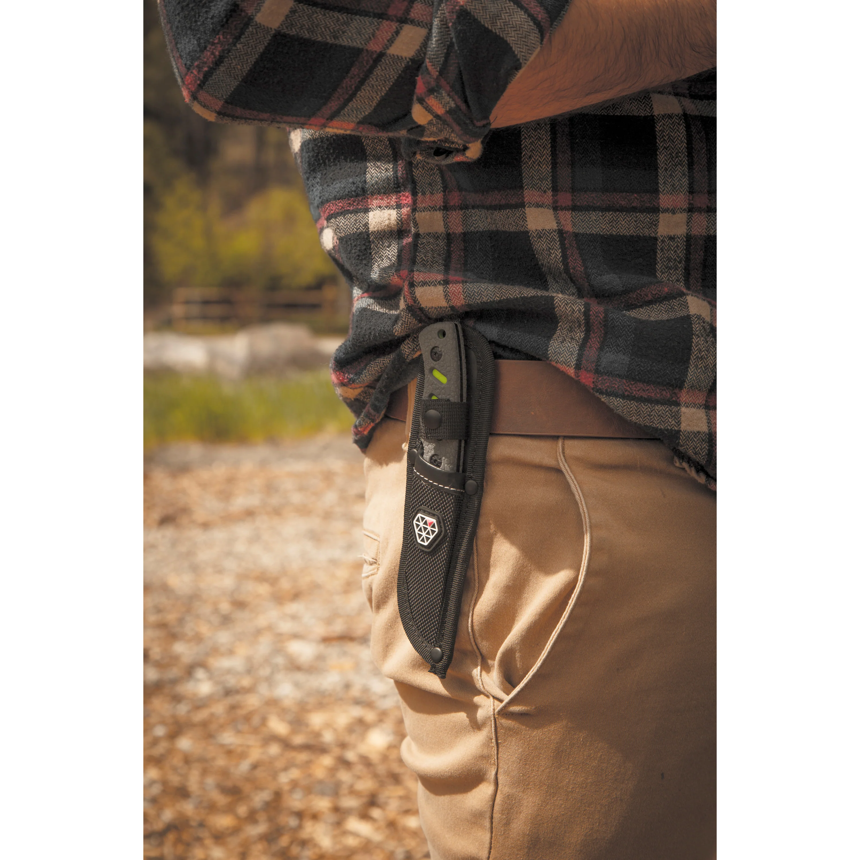 Fixed Blade Drop Point 3-Inch Fine Edge 420 Stainless Hunting and Boot Knife with Sheath - Image 6