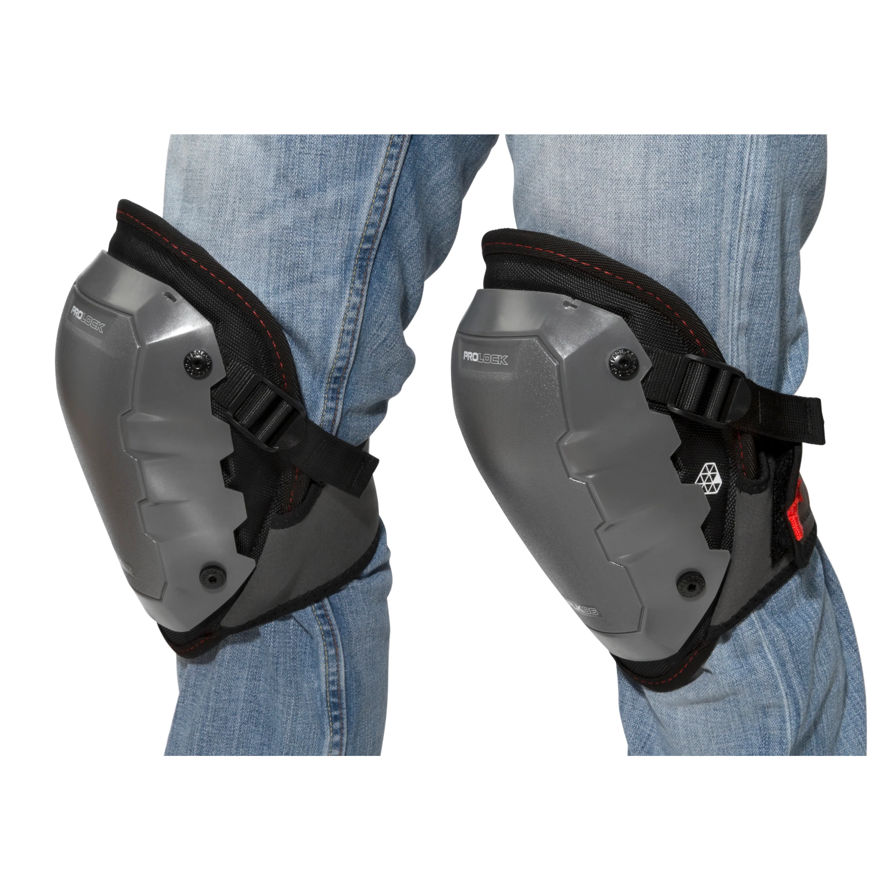 2-Piece Gel Knee Pad and Non-Marring Cap Attachment Combo Pack - Image 4