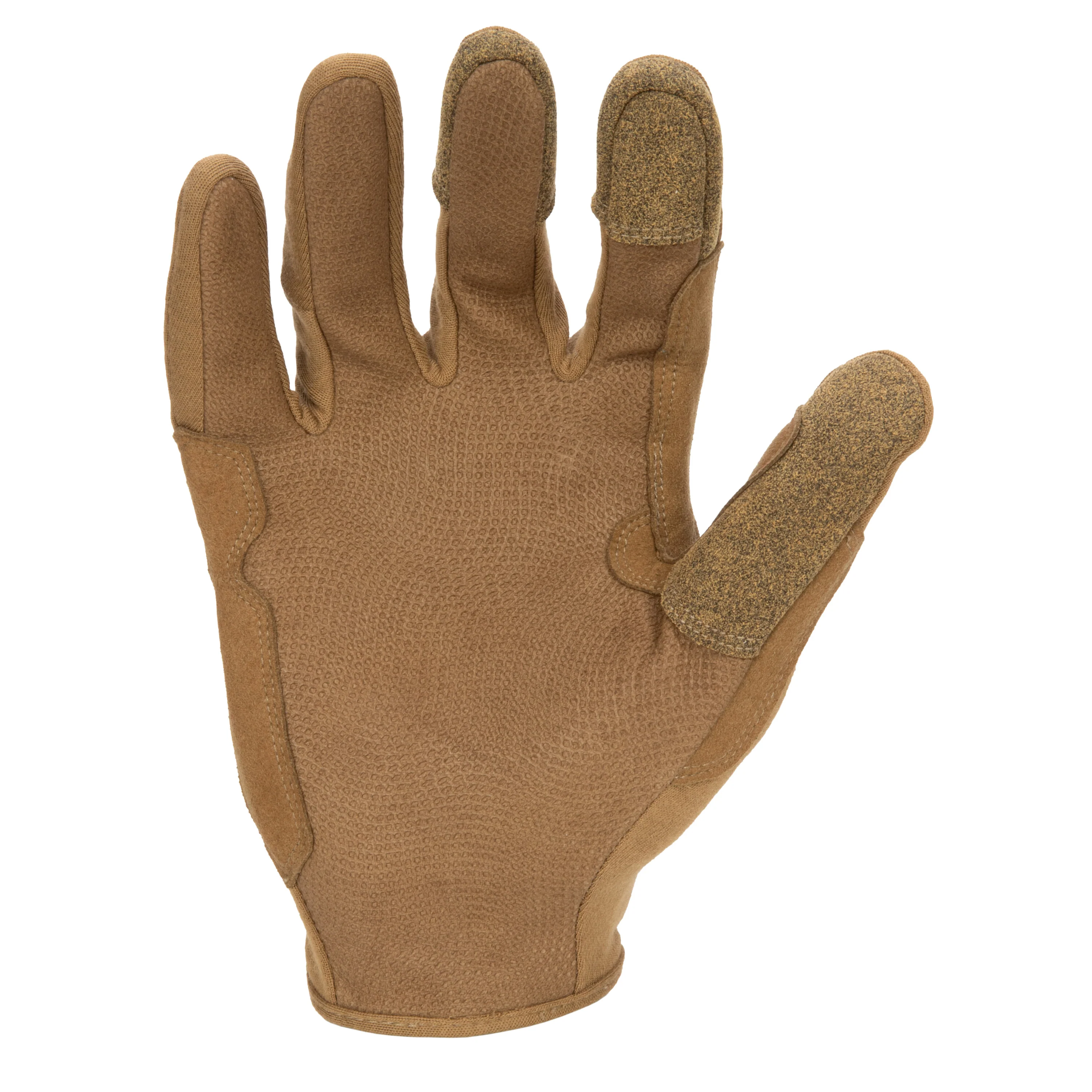 GSA Compliant Fire Resistant Premium Leather Operator Gloves in Coyote - Image 4