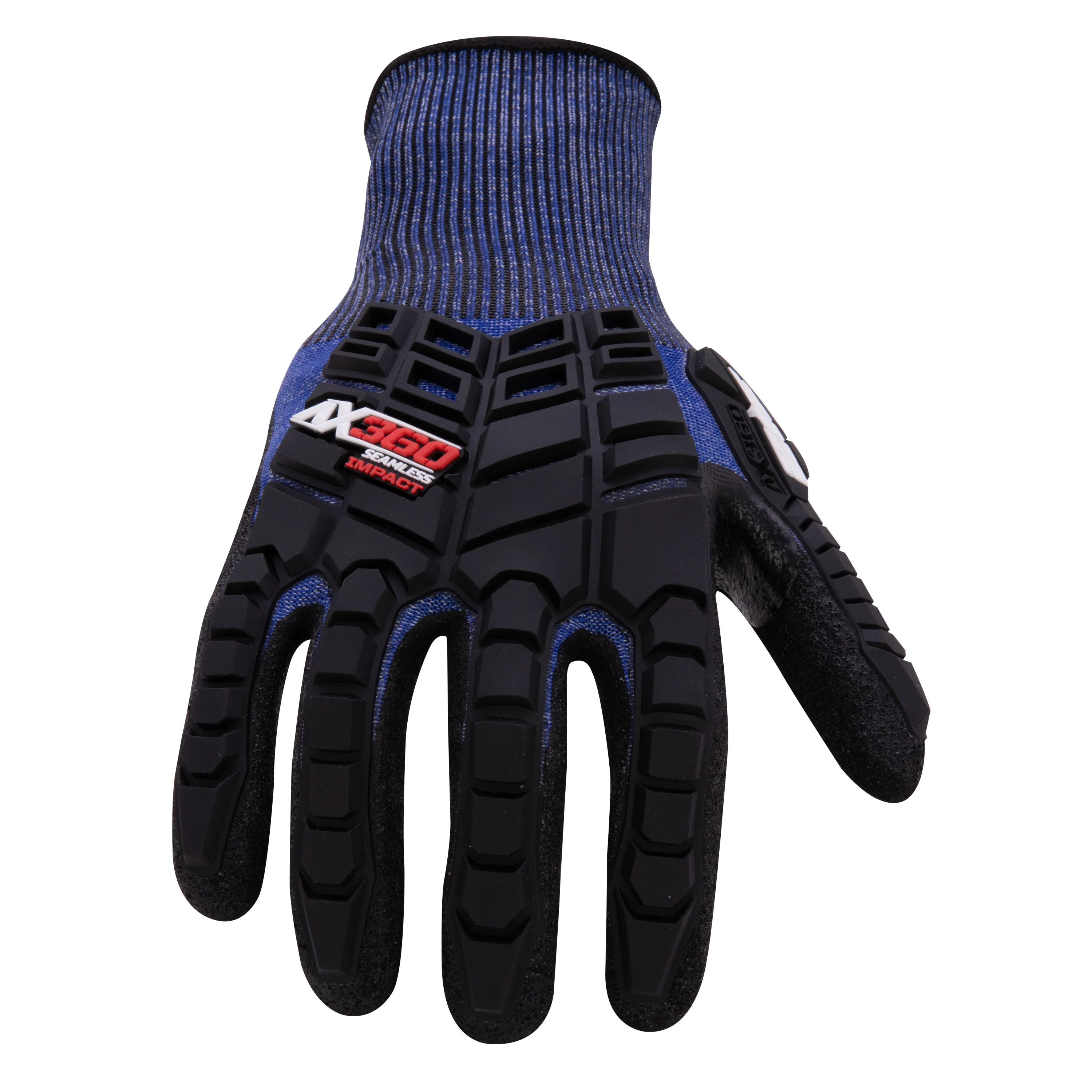 AX360 Impact ANSI Cut 3 Lite Gloves in Blue - Image 2