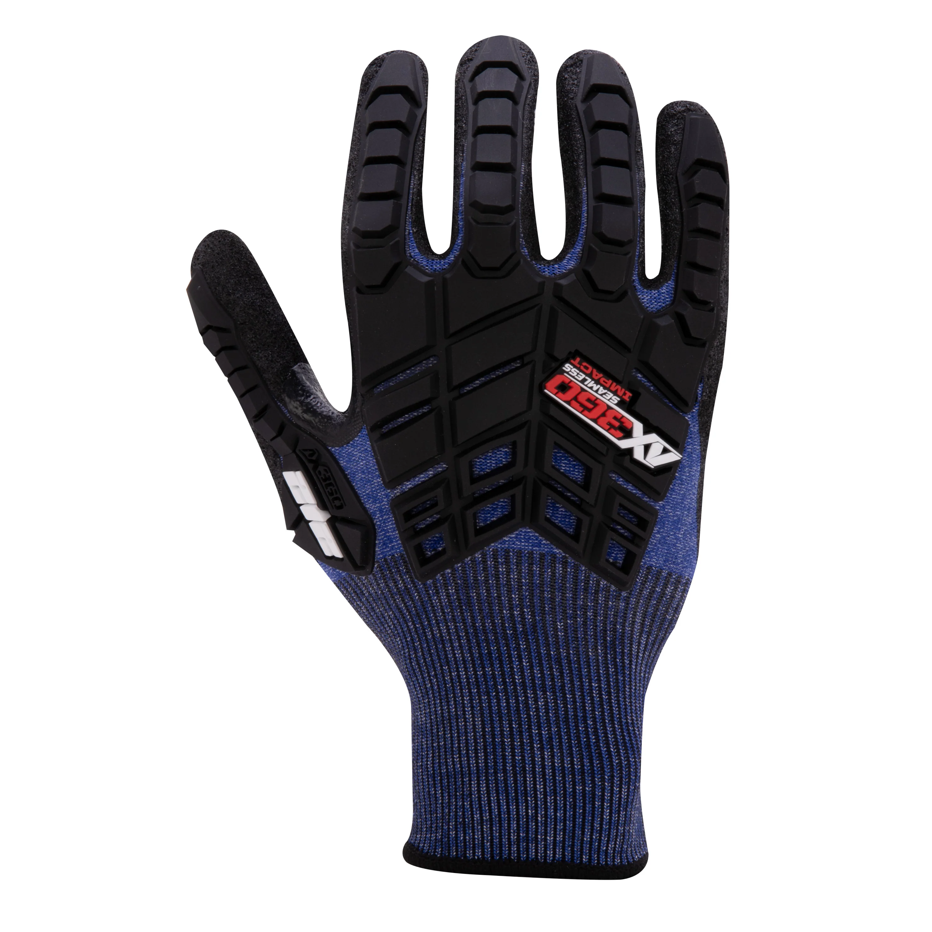 AX360 Impact ANSI Cut 3 Lite Gloves in Blue - Image 5