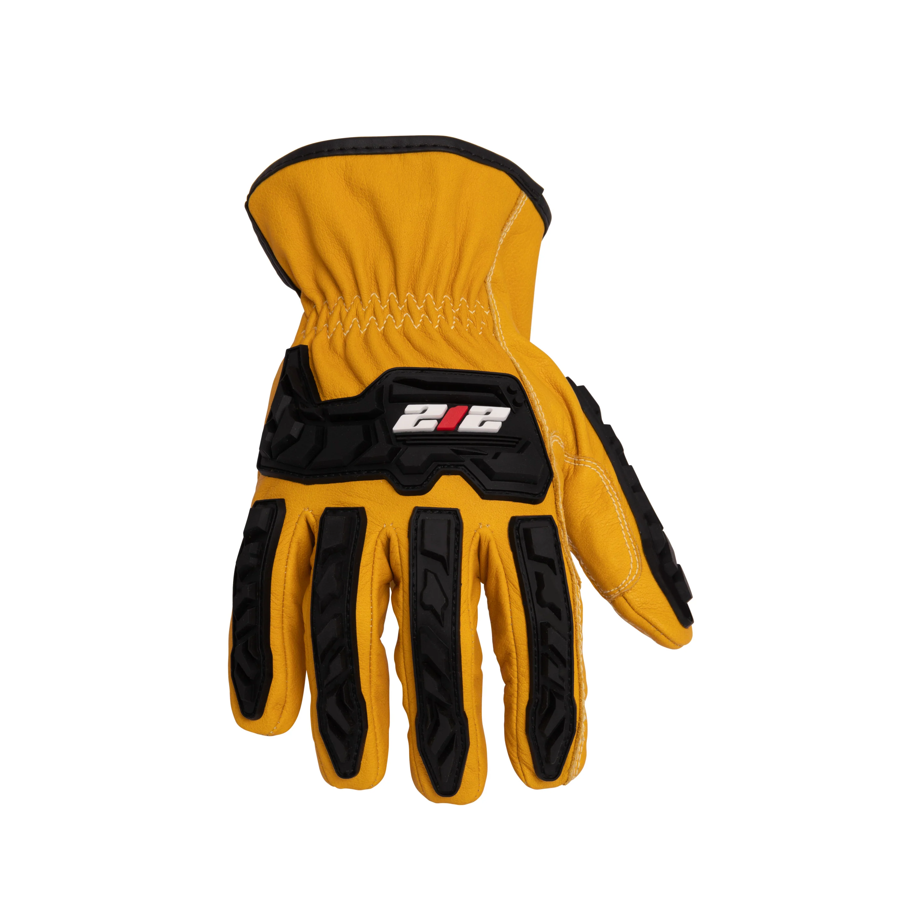 Impact Leather Driver ANSI Cut 9 Work Glove - Image 2