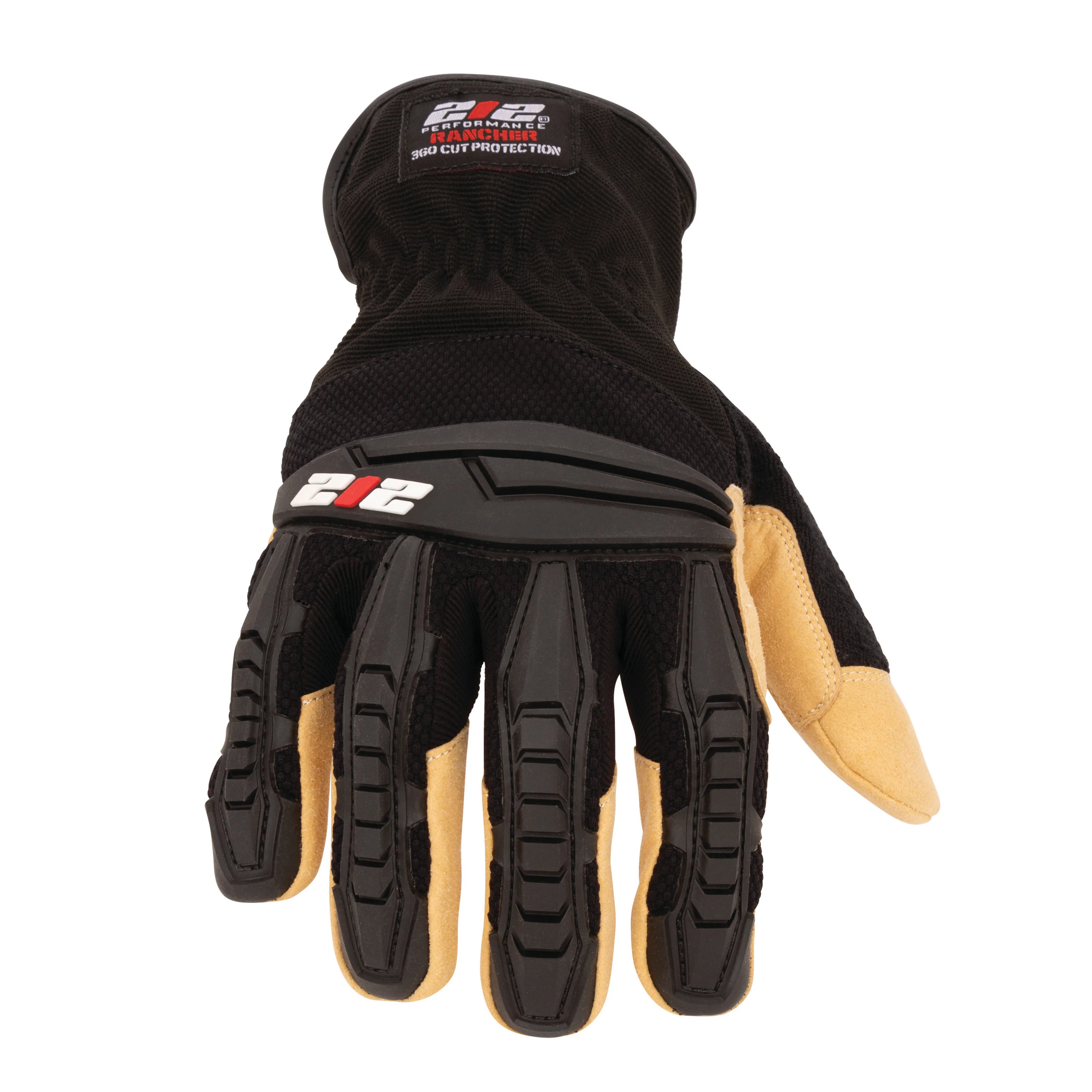Impact Speedcuff ANSI Cut 5 Embossed Palm Rancher Gloves - Image 5