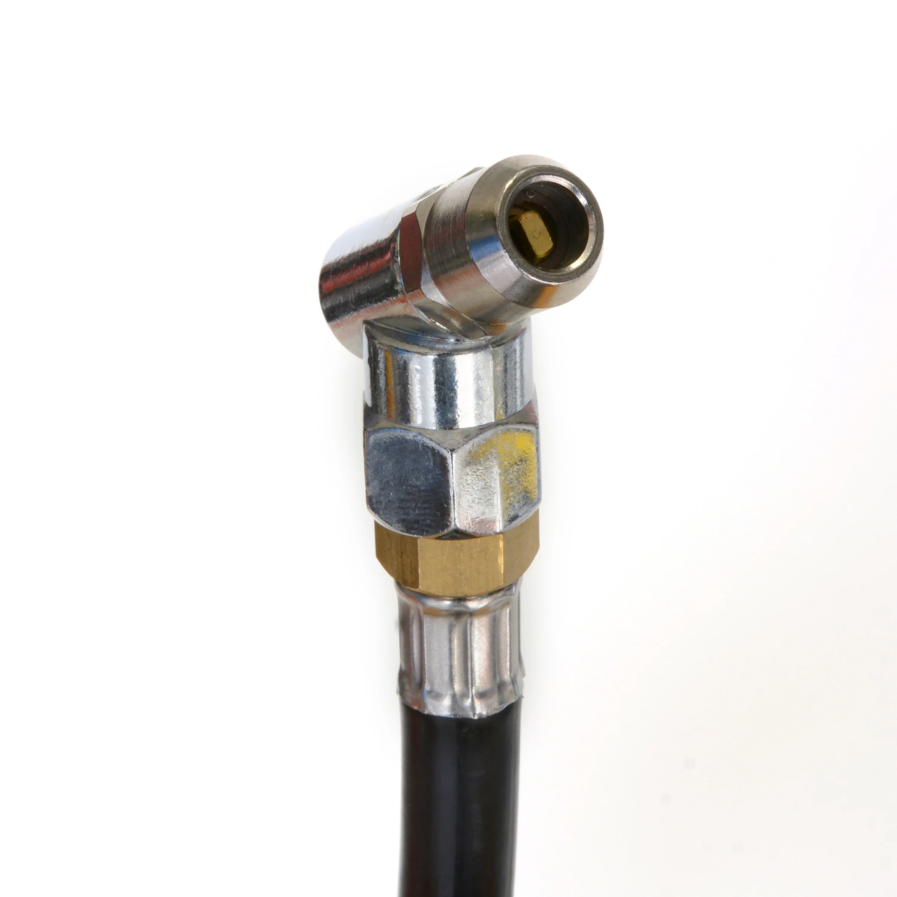 Air Inflator Body with 18-Inch Reinforced Rubber Whip Hose and Quick Release Swivel Tip - Image 5