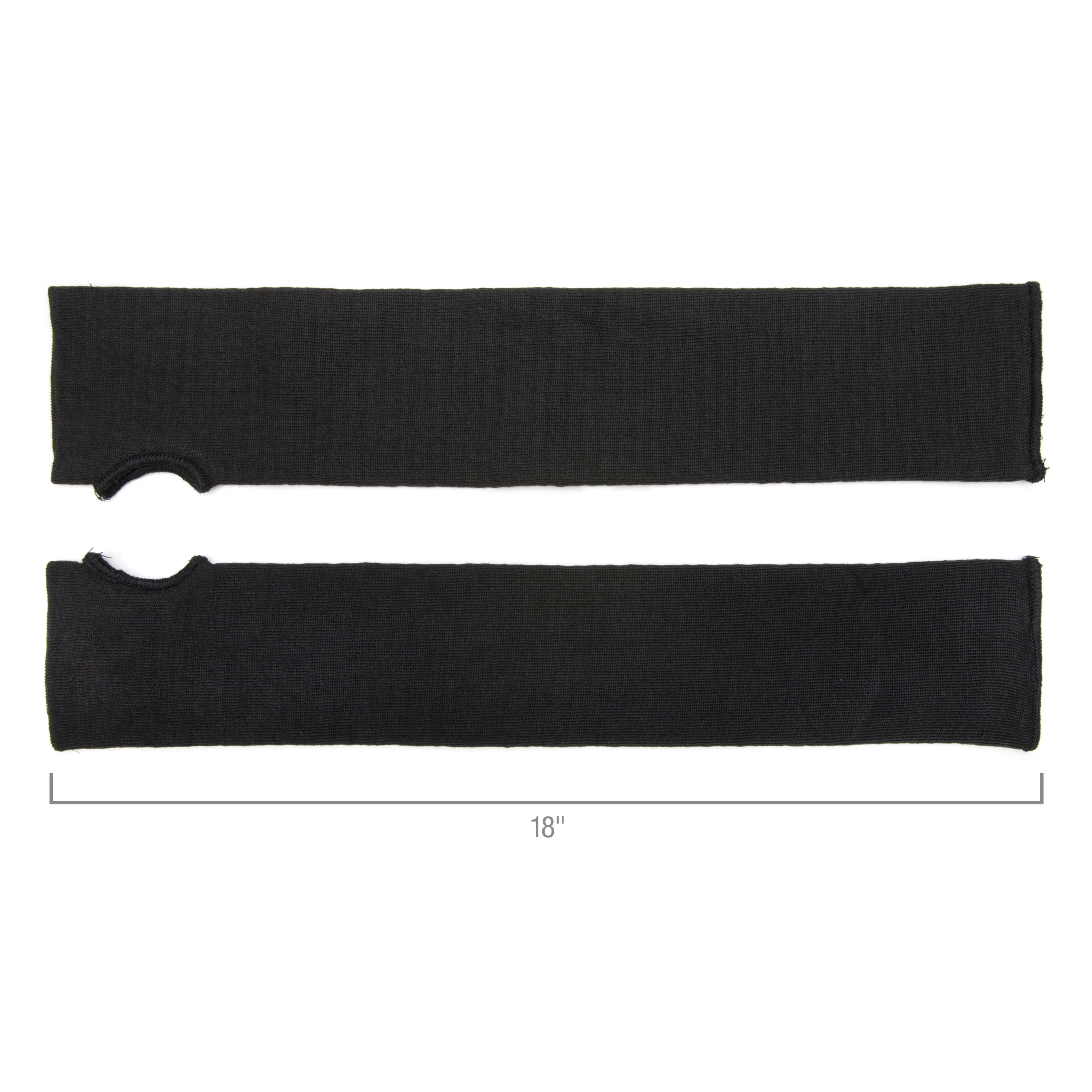 A4 Cut Resistant Liquid Repelling Double Layer Safety Sleeves made with DuPont™ Kevlar® fiber (1-Pair, Black) - Image 5