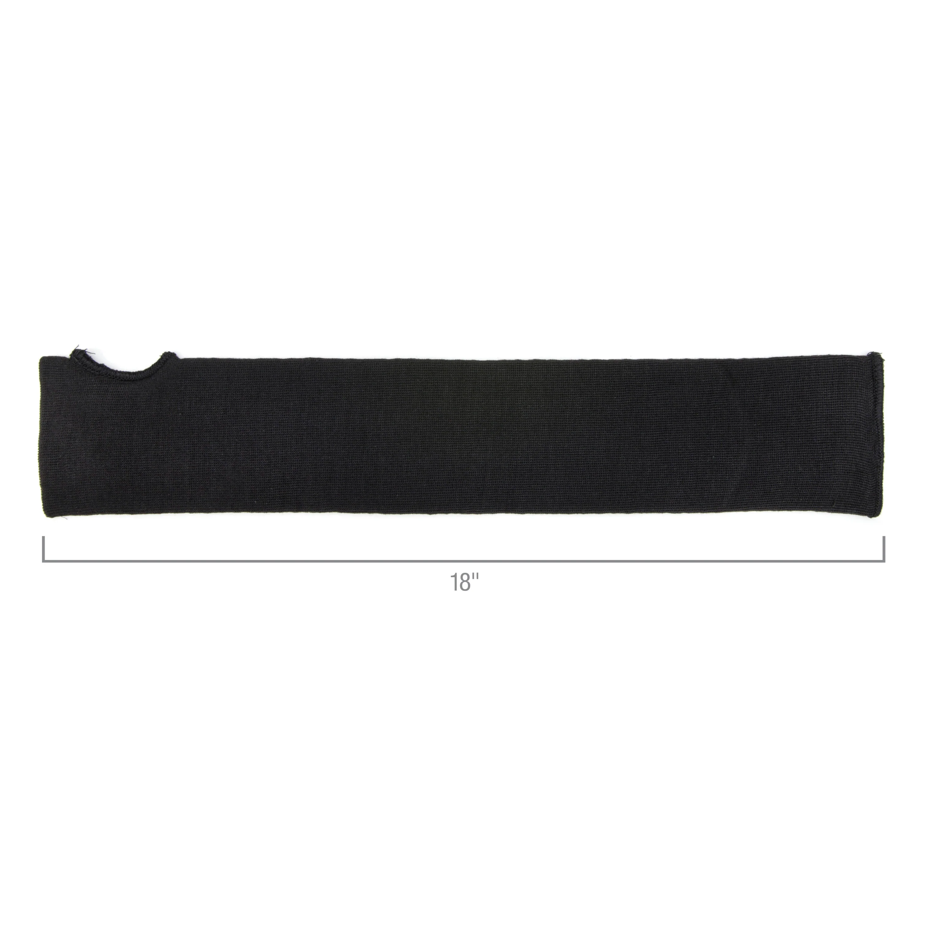 A4 Cut Resistant Liquid Repelling Double Layer Single Safety Sleeve made with DuPont™ Kevlar® fiber (1-Sleeve, Black) - Image 6