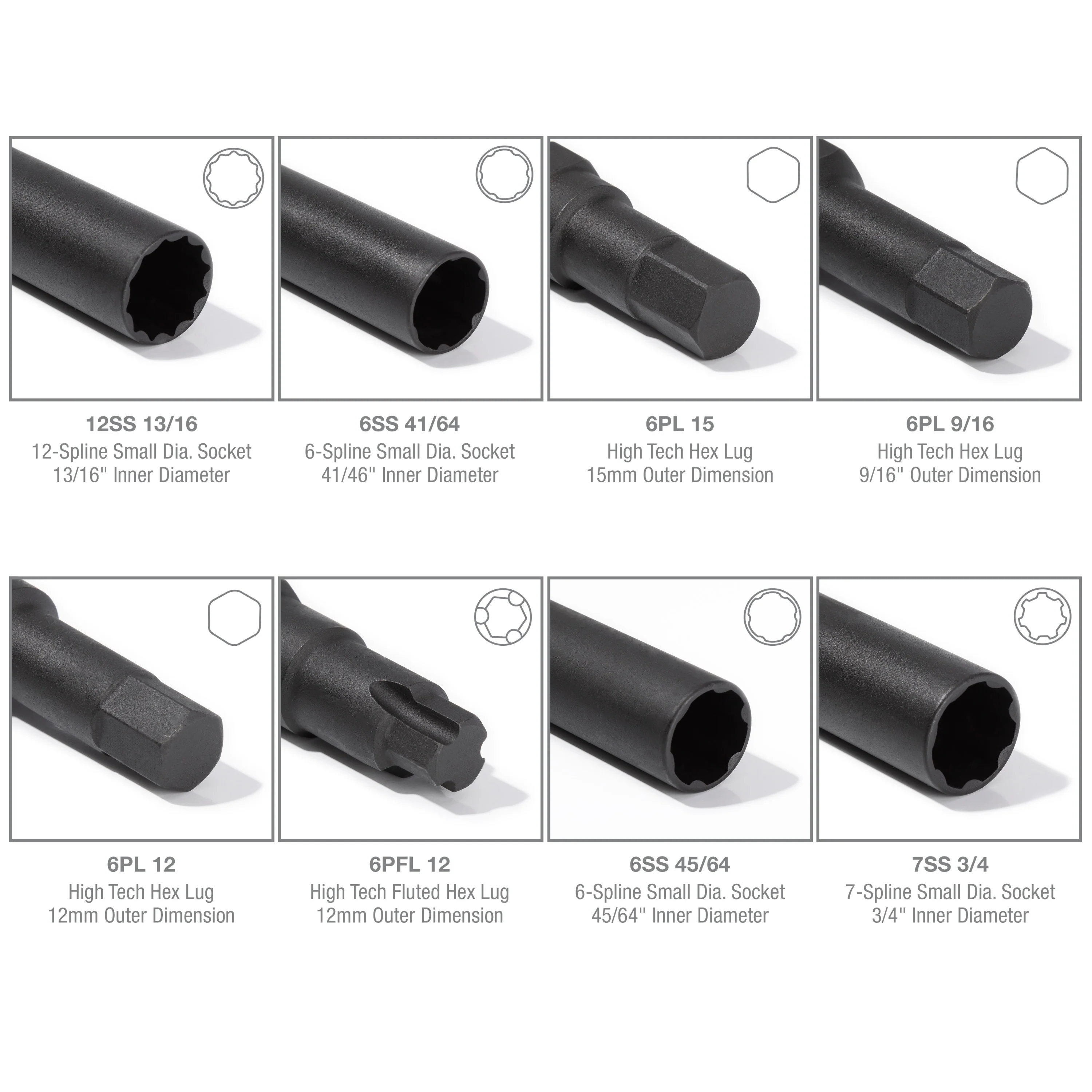16-Piece Locking Lug Nut Master Key Set - Image 5