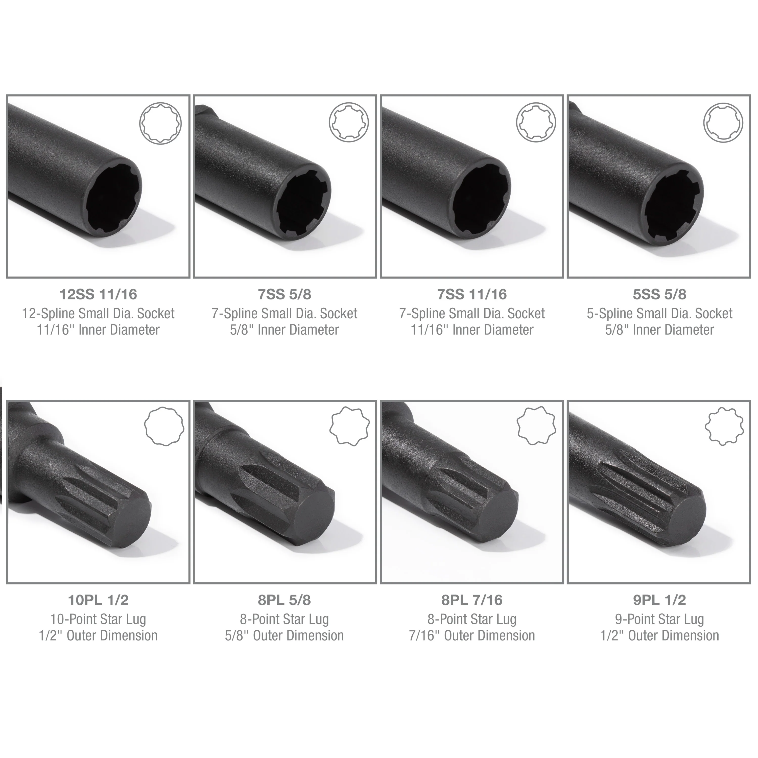 16-Piece Locking Lug Nut Master Key Set - Image 6
