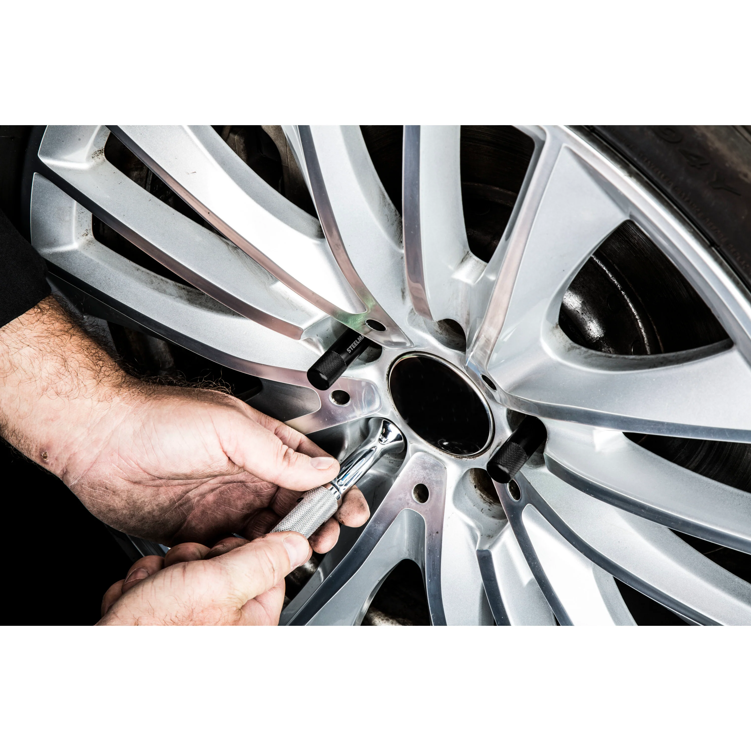 Black M12 x 1.5 Wheel Hanger, Set of 2 - Image 6