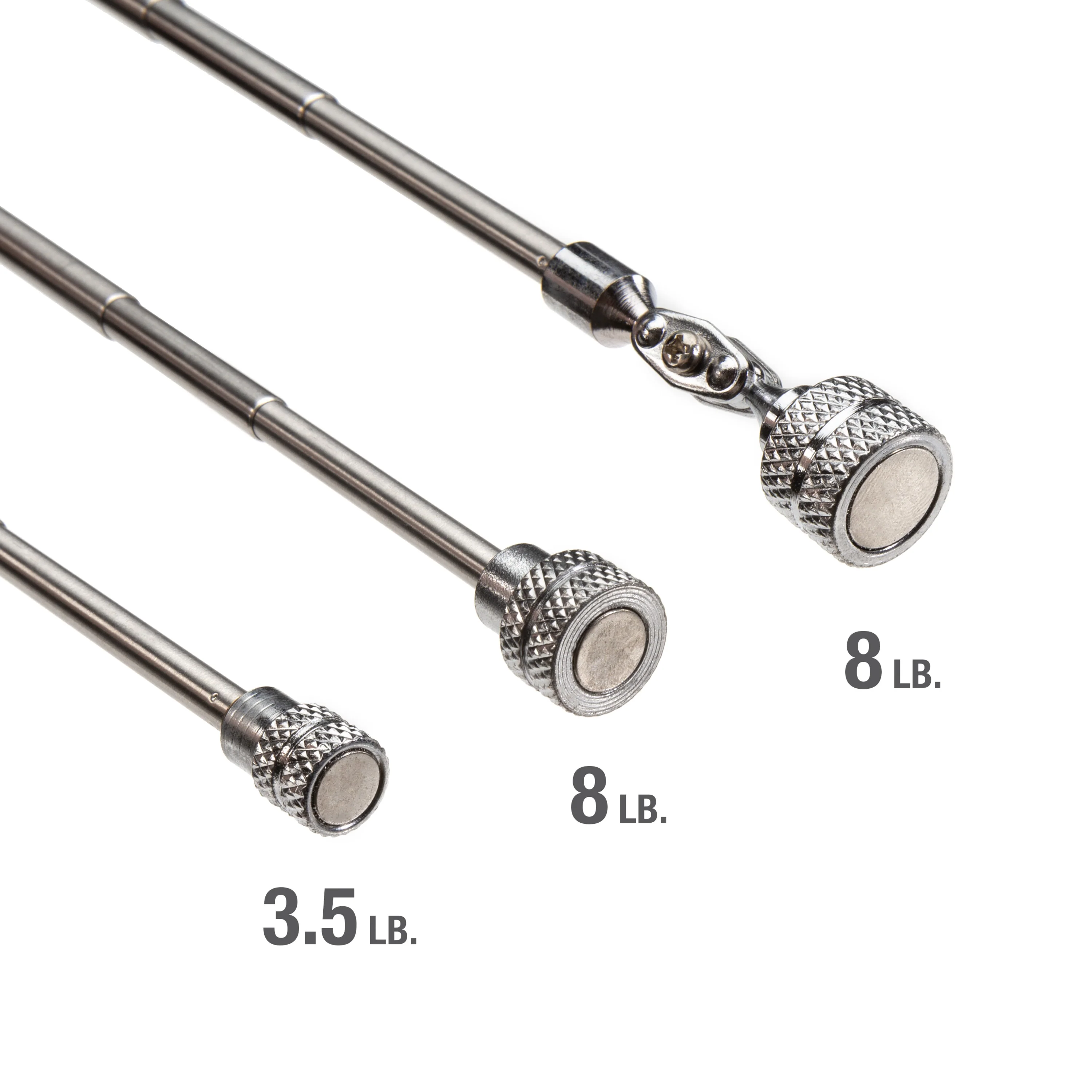 4-Piece Magnetic Pick Up and Inspection Tool Kit - Image 5