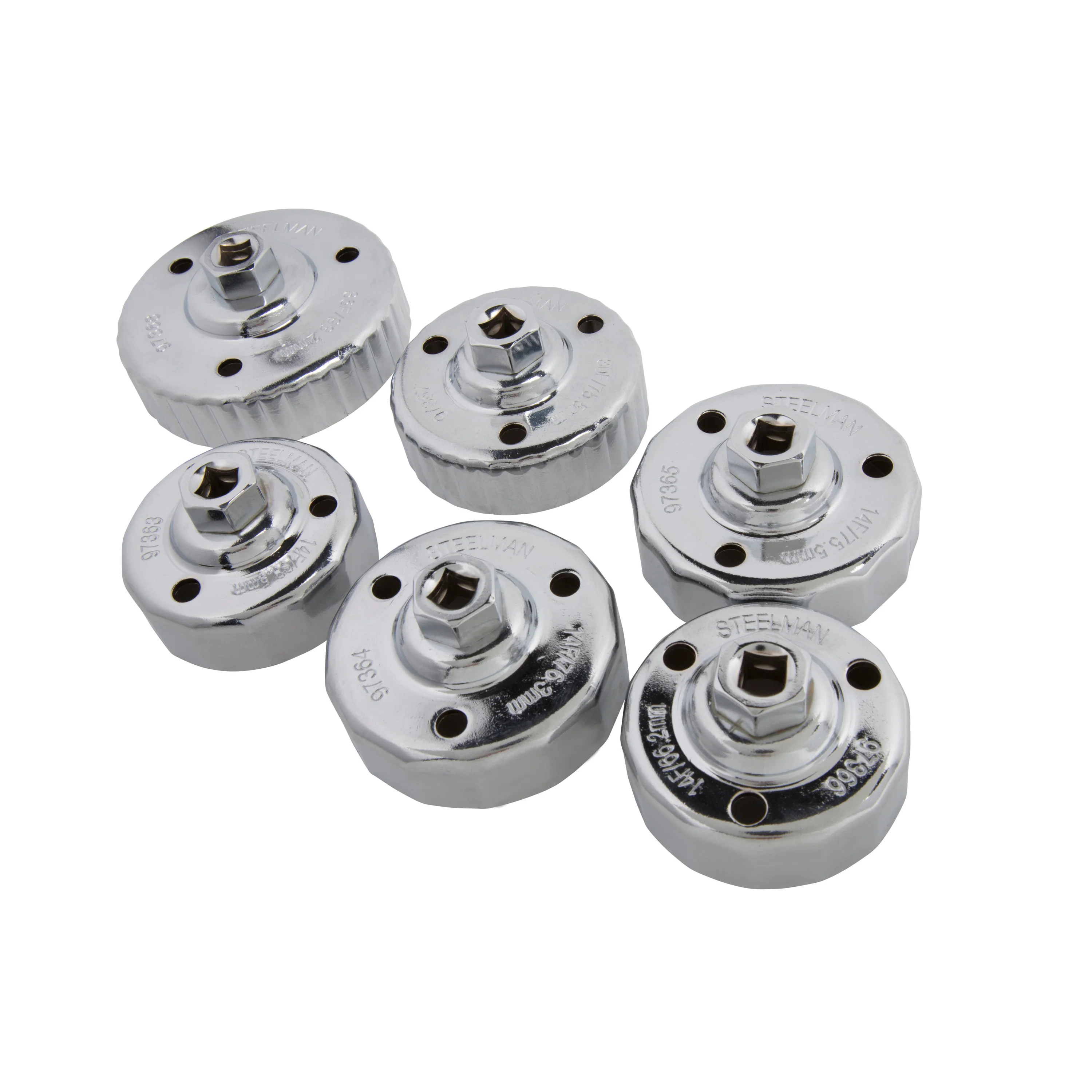 Snug Fit Mazda Oil Filter Cap Wrench Set, 6-Piece - Image 2