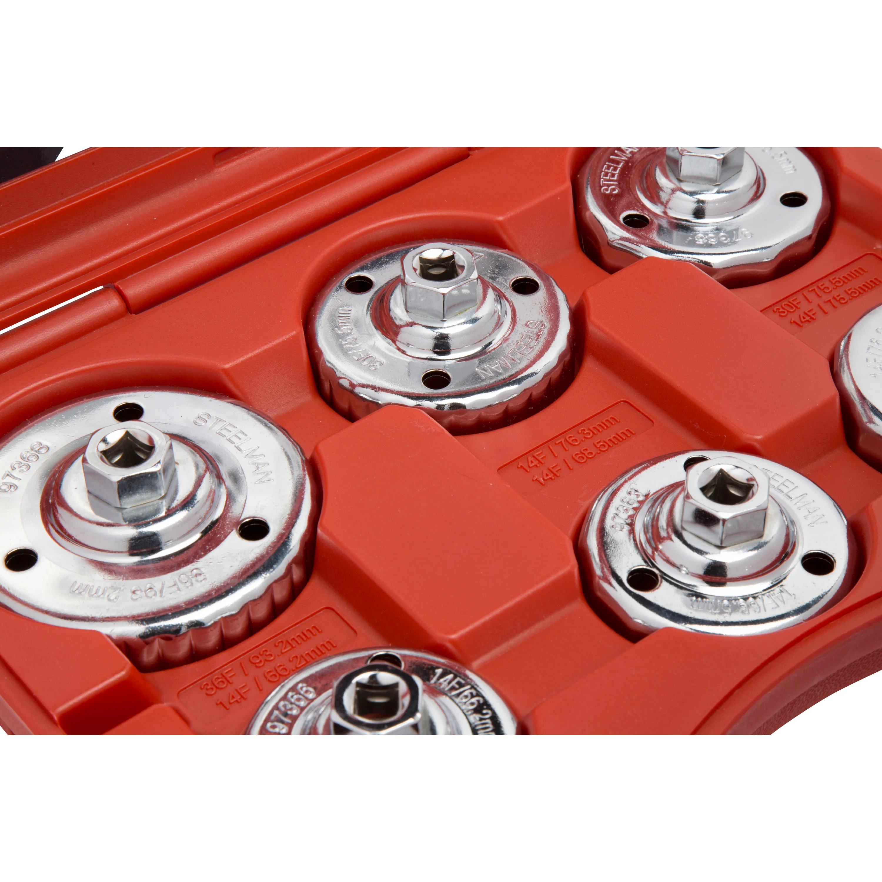 Snug Fit Mazda Oil Filter Cap Wrench Set, 6-Piece - Image 6
