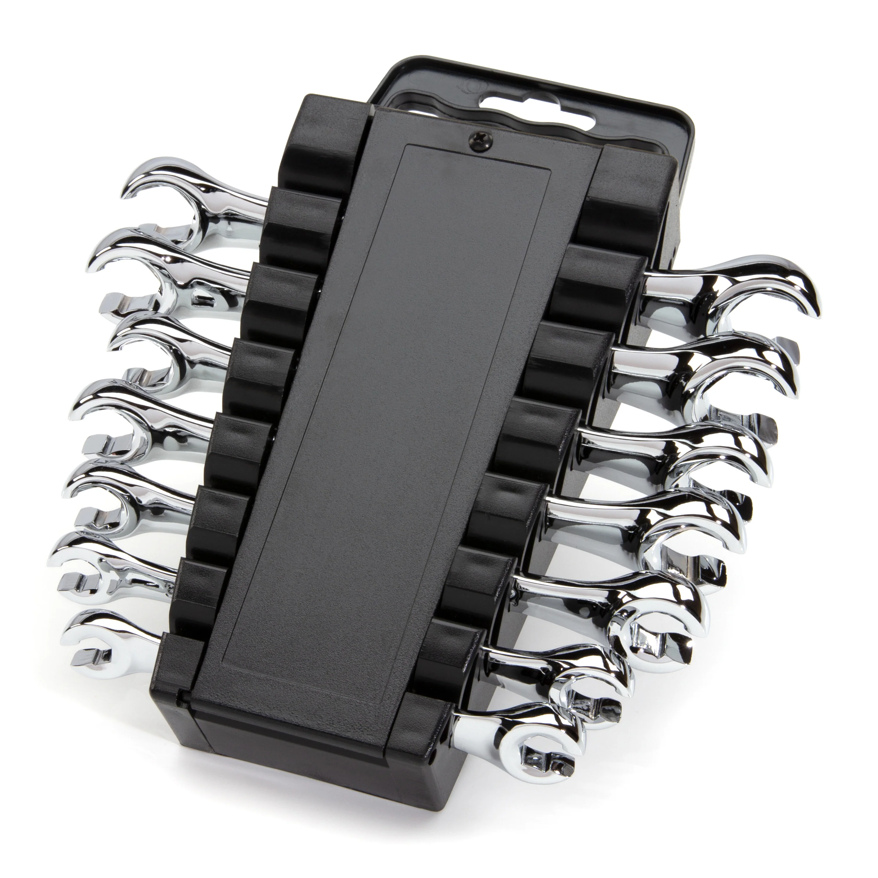 7-Piece Metric and SAE 6-Point Flare Nut Wrench Set - Image 2