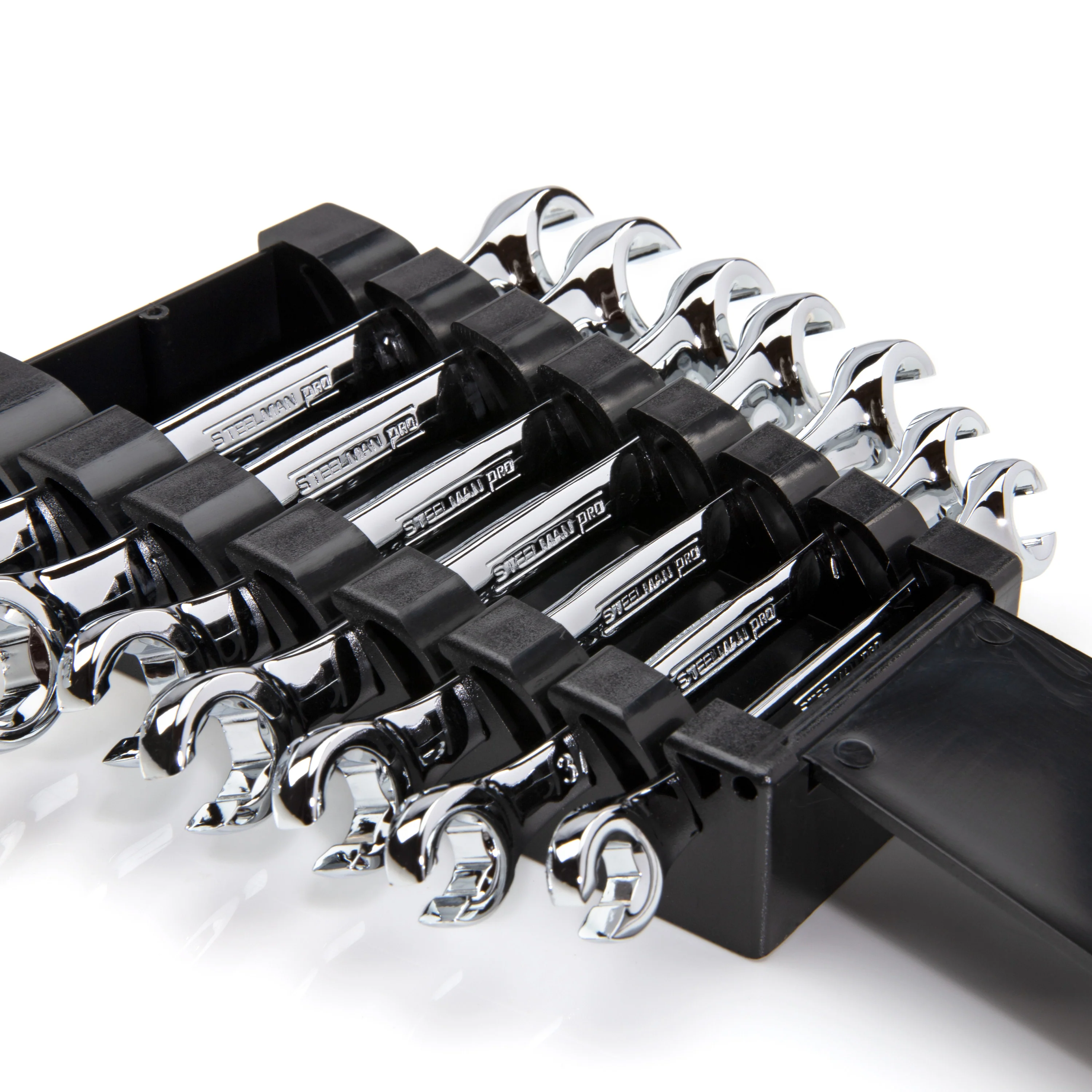 7-Piece Metric and SAE 6-Point Flare Nut Wrench Set - Image 6