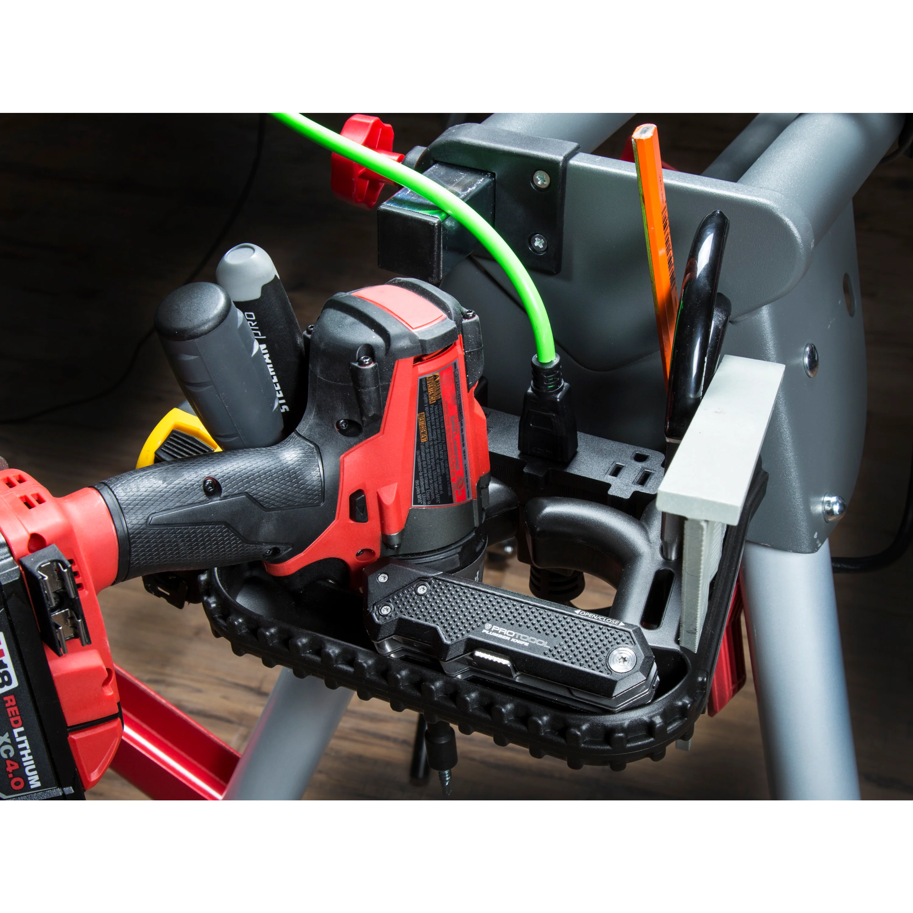 Miter Saw Stand Handle and GFCI Electrical Outlet Kit - Image 9