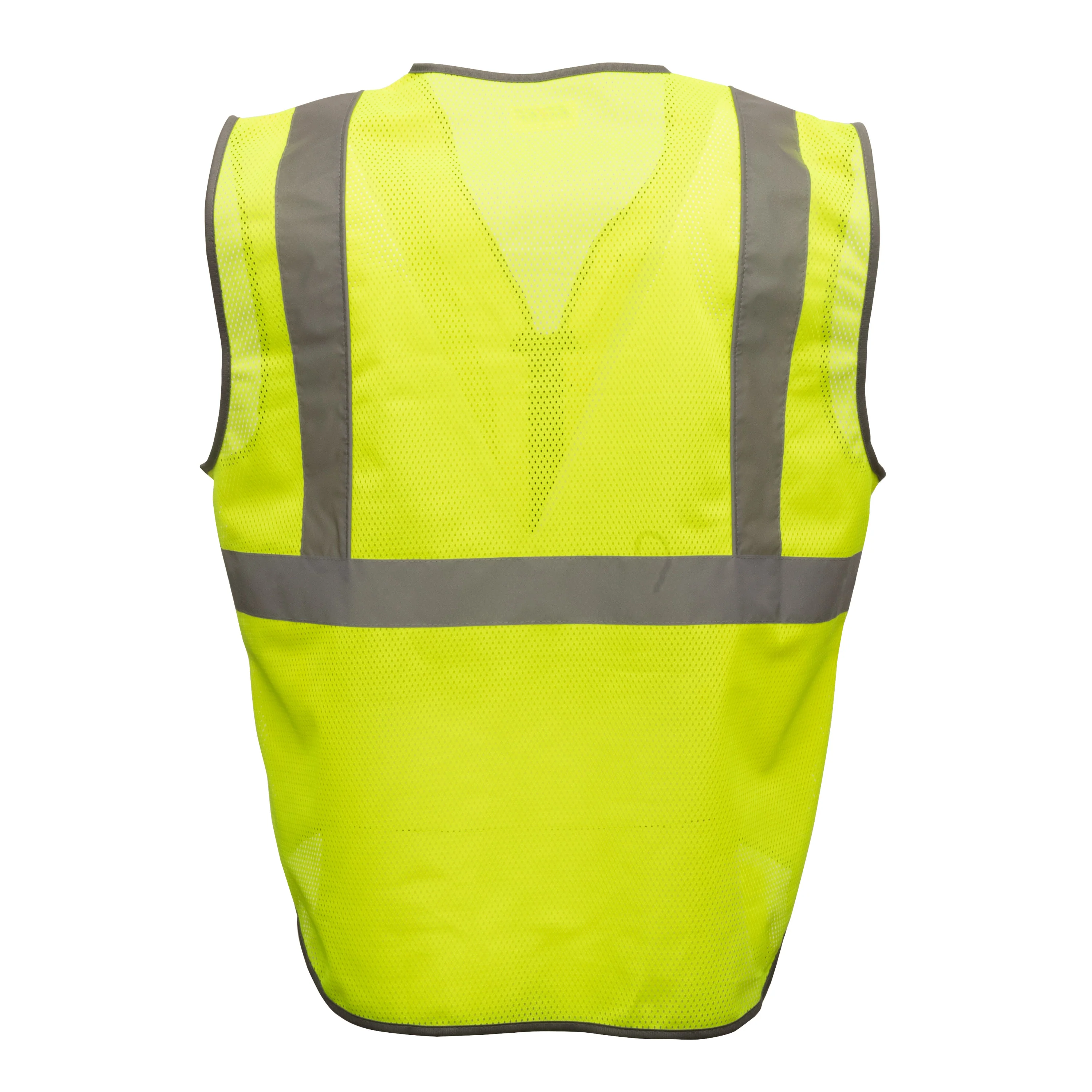 Hi-Viz ANSI Class 2 Safety Vest with Windowed Badge Pocket - Image 4