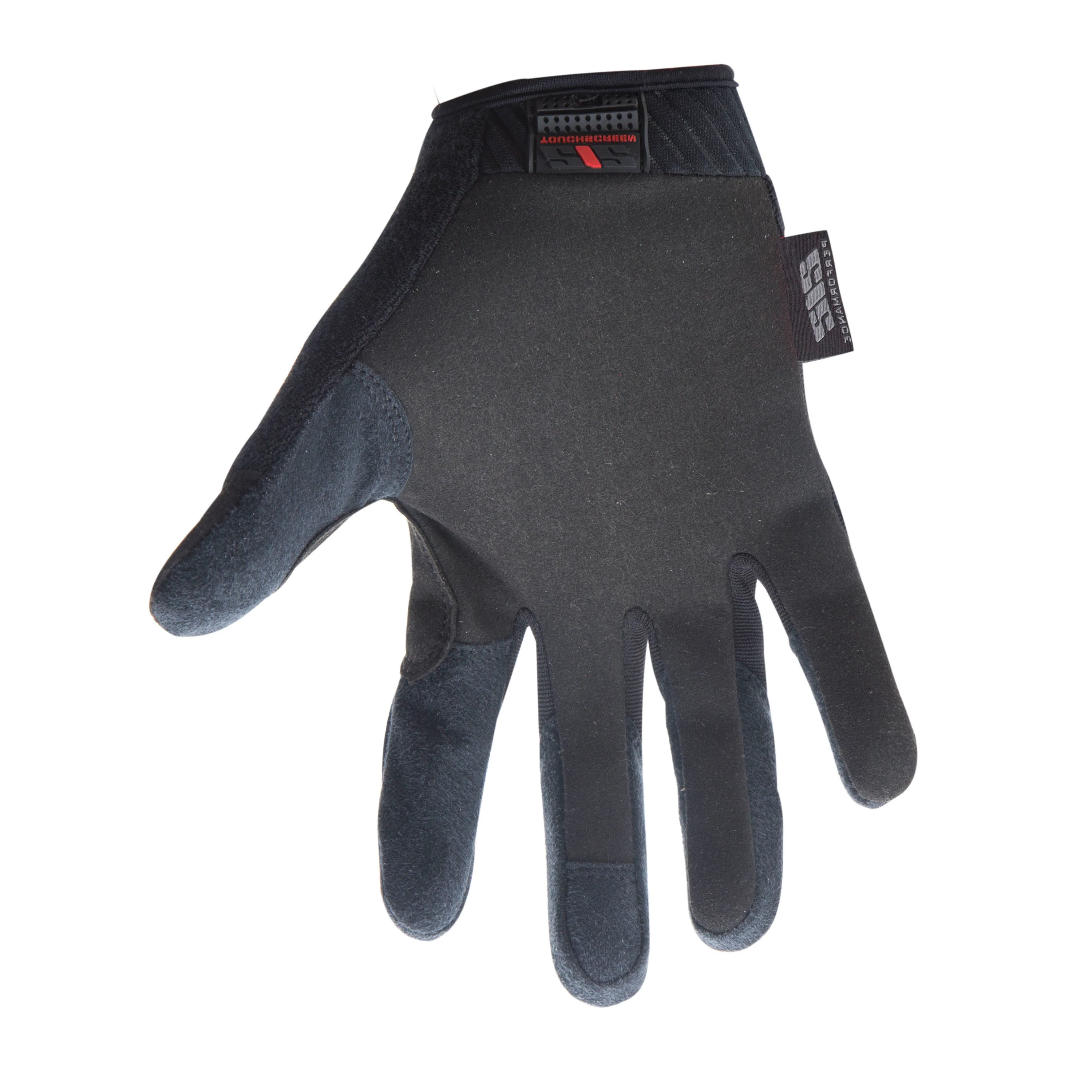 Touchscreen Compatible Mechanic Gloves in Navy Blue - Image 2