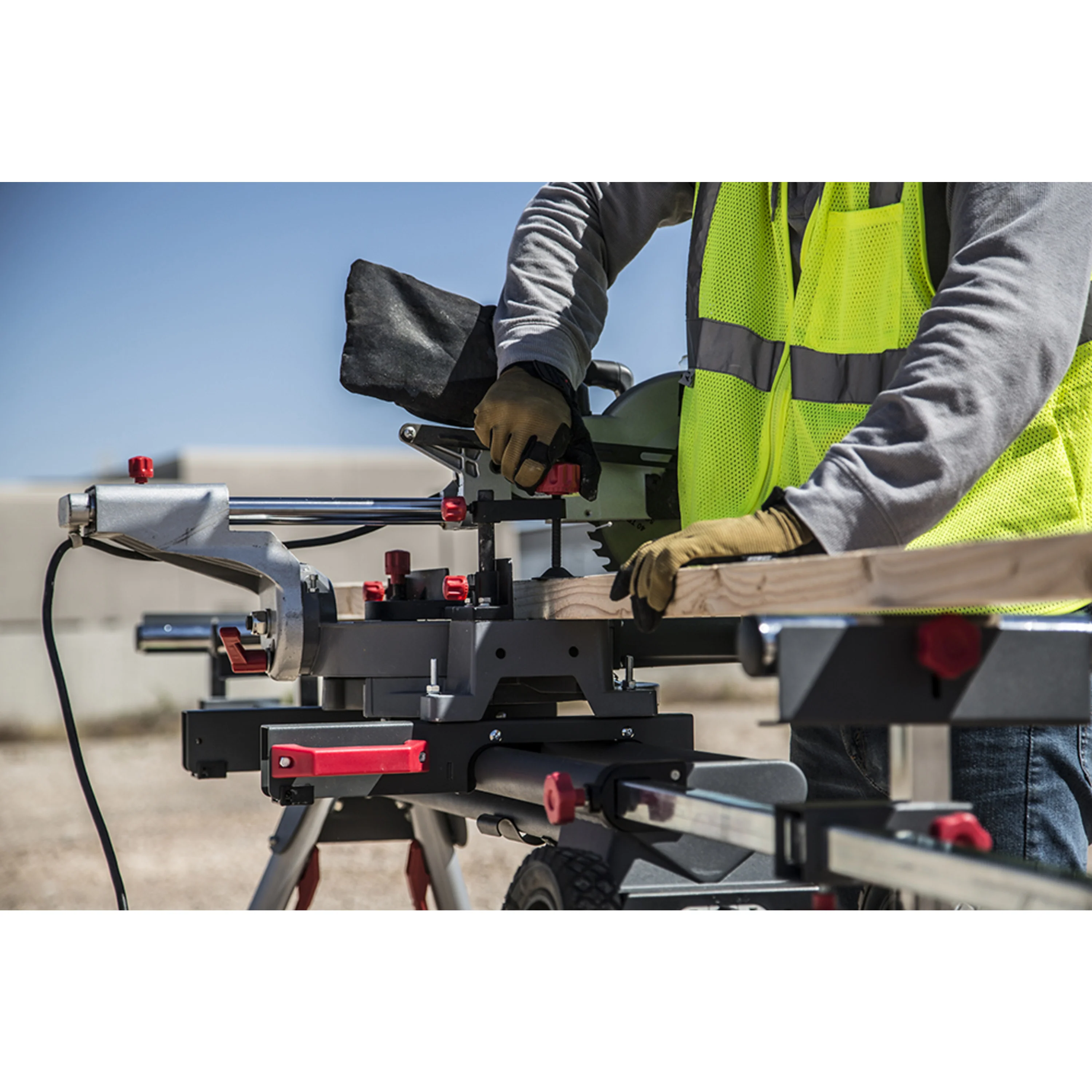 Professional Miter Saw Workstation - Image 10